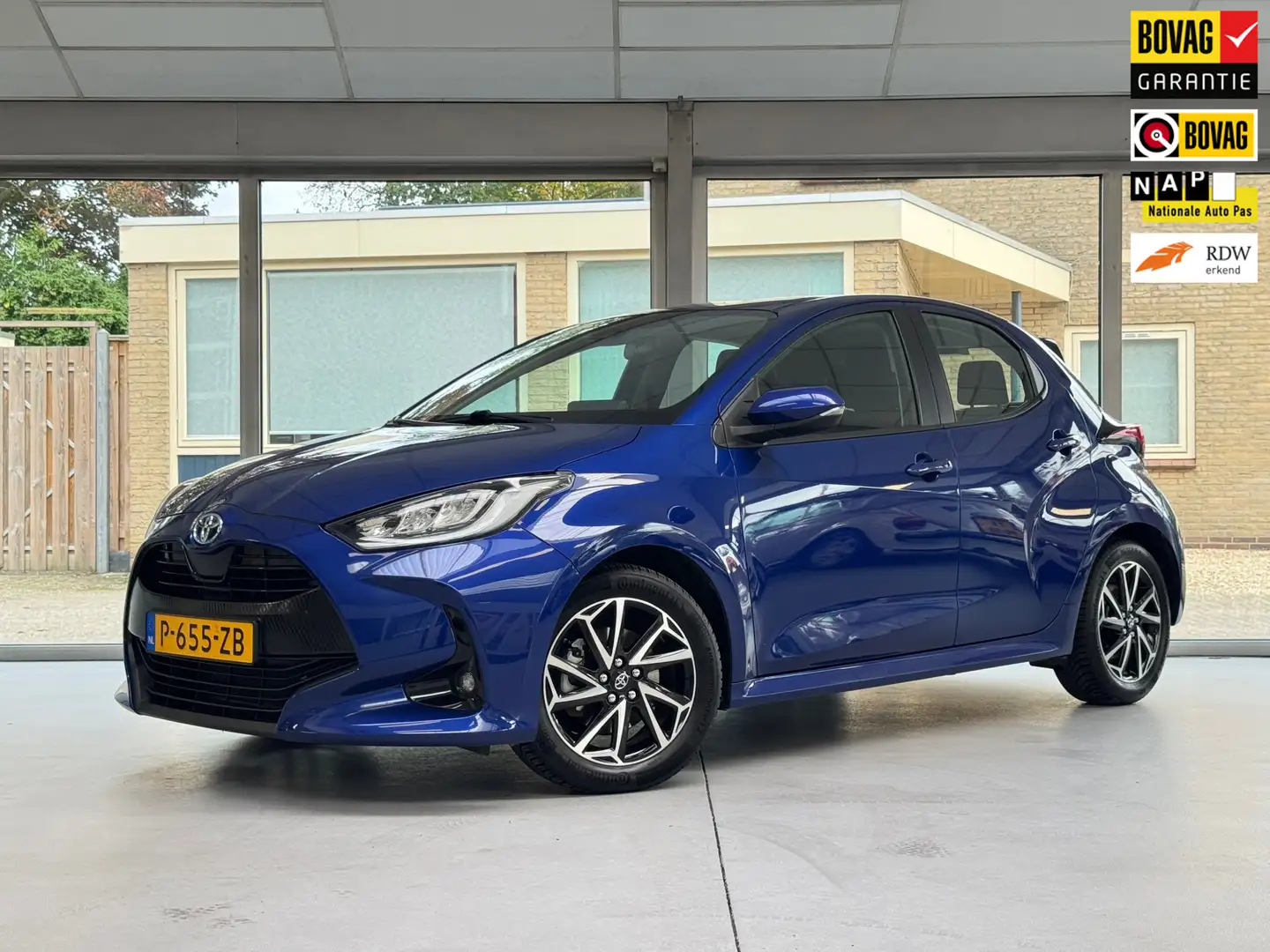 Toyota Yaris 1.5 Hybrid Dynamic |Carplay|Led|Camera|Clima| Bleu - 1