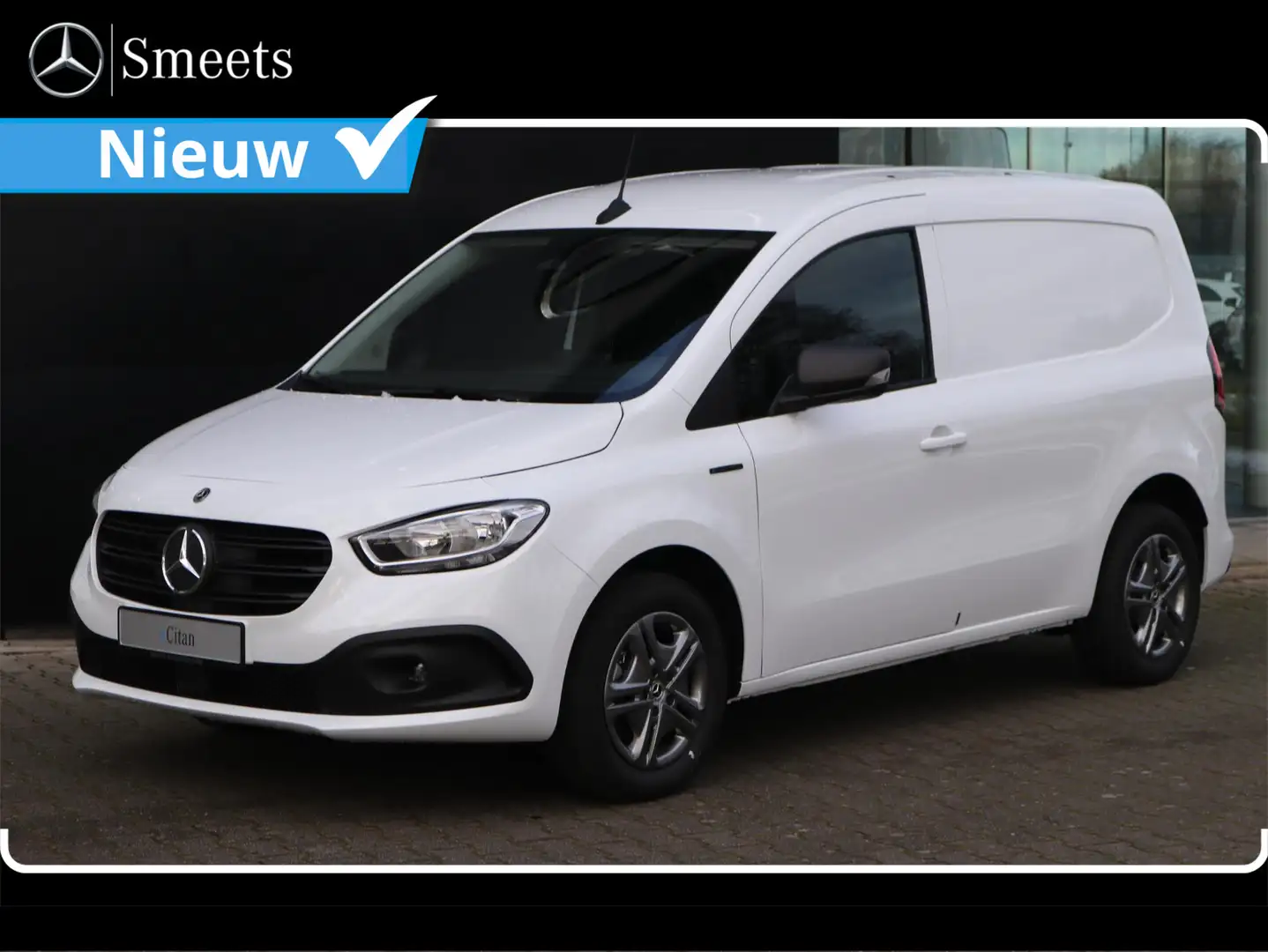 Mercedes-Benz Citan eCitan 112 Pro L1 51 kWh NAVI CAMERA DC LADEN Wit - 1