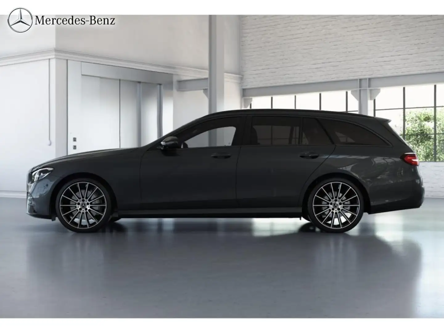 Mercedes-Benz E 220 d T AMG MBUX+AHK+360°+LED+Pano+Distro+20 Grau - 2