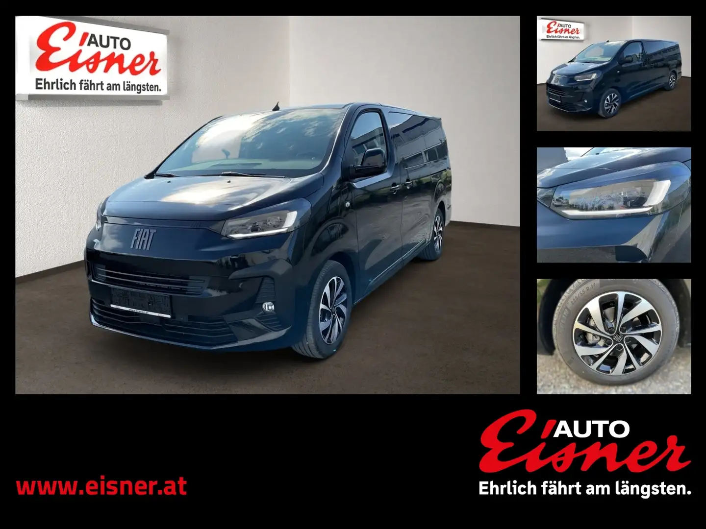 Fiat Ulysse XL L3 ICE 8 Sitzer, Schwarz - 1