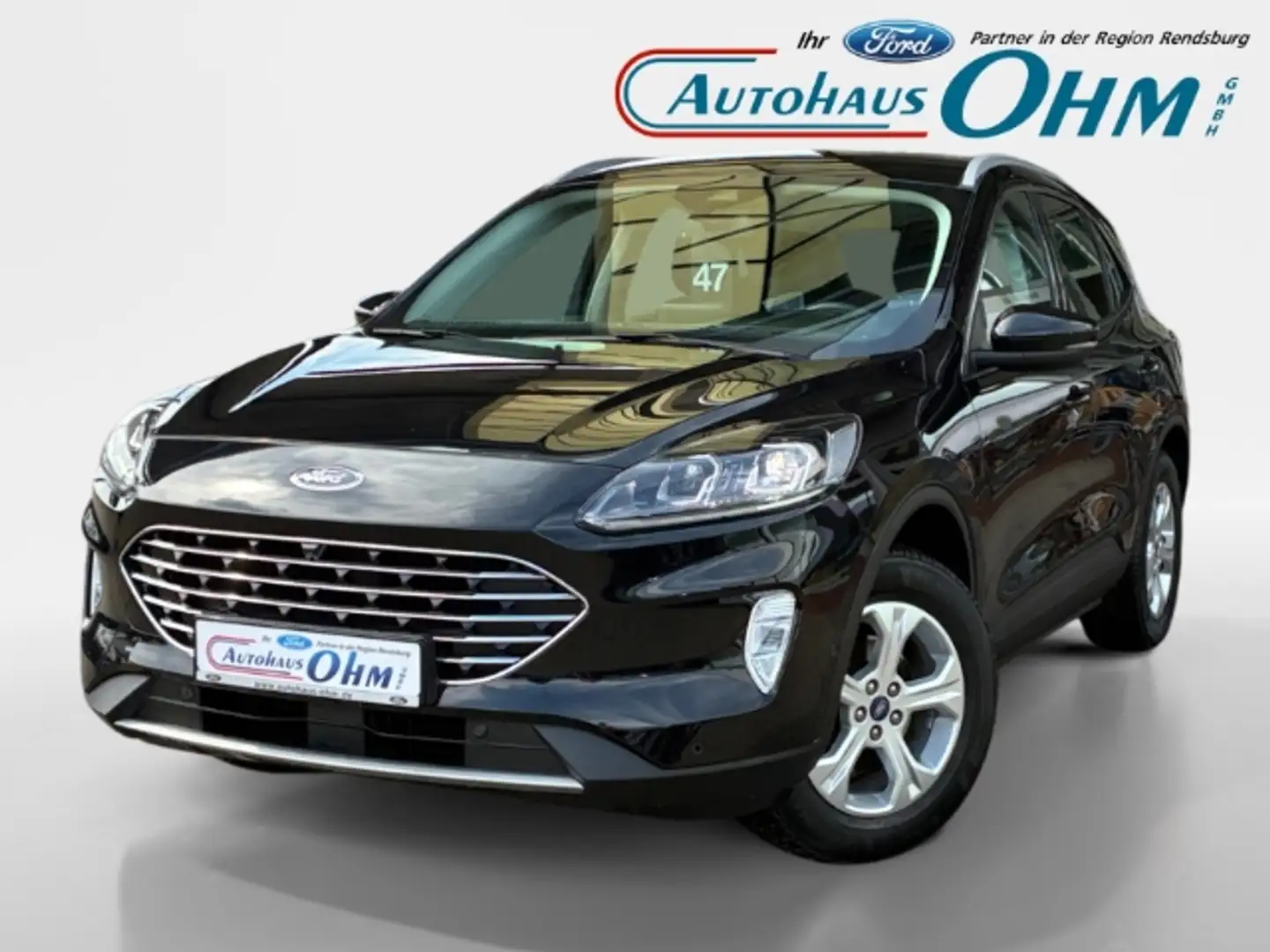 Ford Kuga Hybrid Titanium 2.0 EcoBlue M- RFK - Navi - Czarny - 1