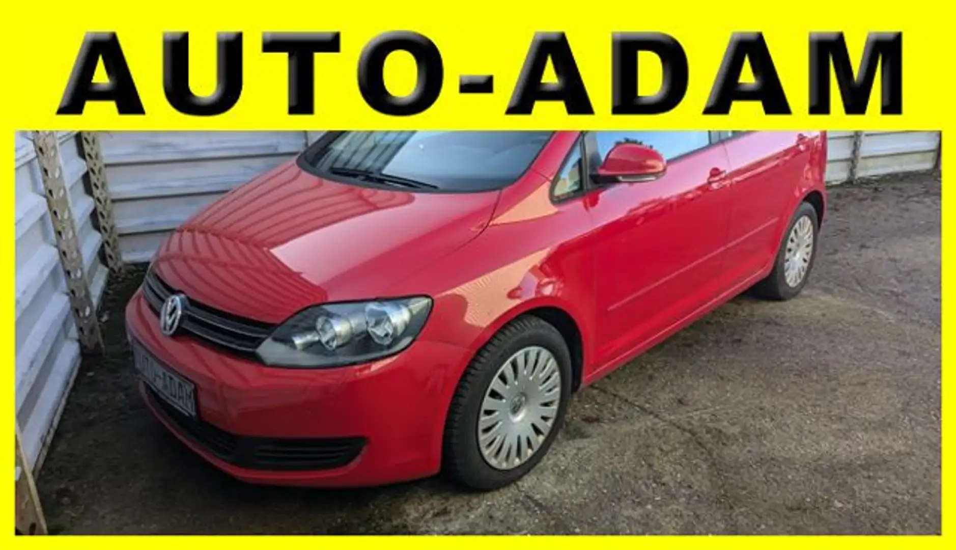 Volkswagen Golf Plus VI BiFuel*Gasanlage*1 Hand*93.468 Km* Rot - 1