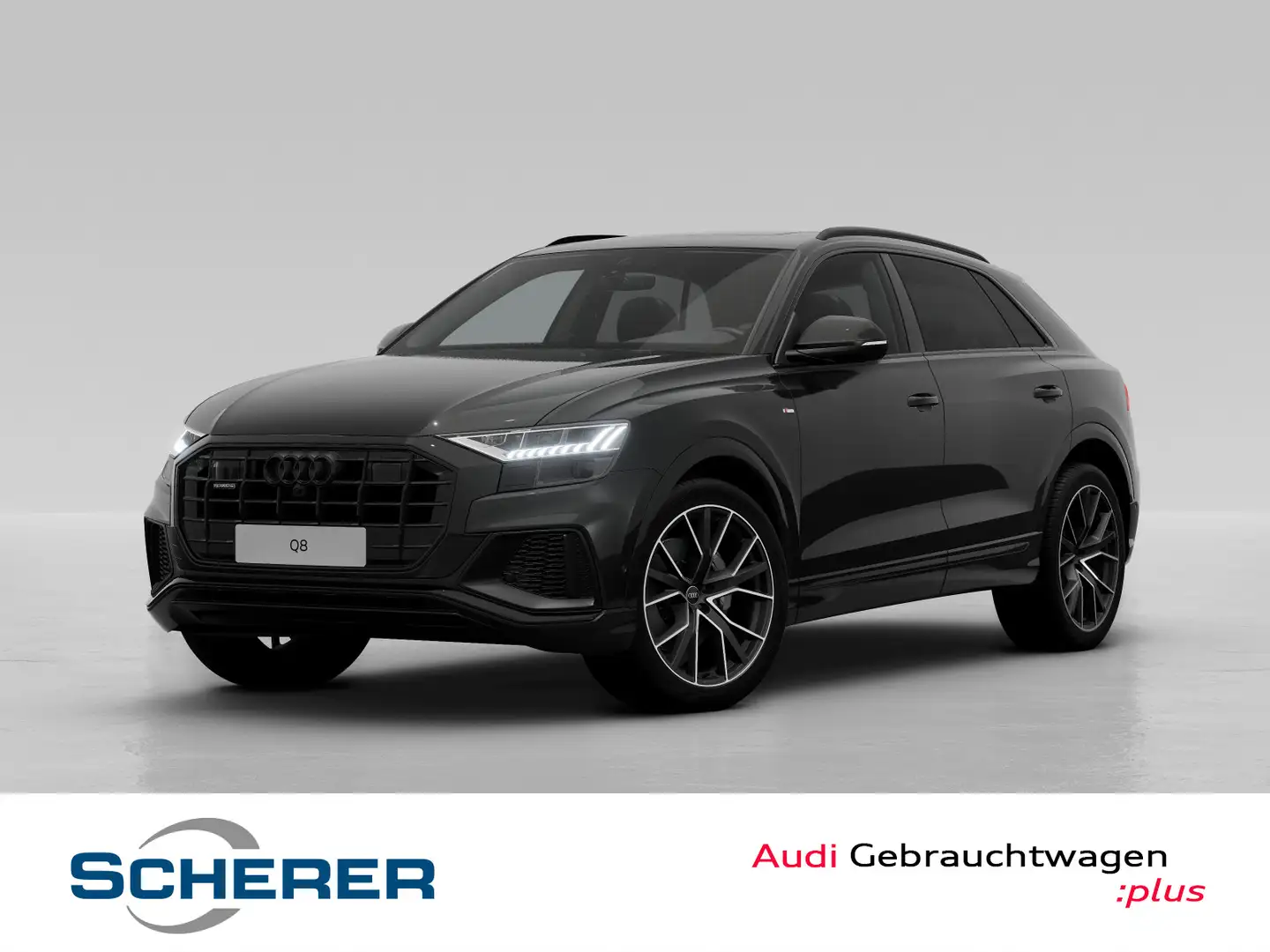 Audi Q8 55 TFSI quattro tiptro. S LINE HD-MAT B&O Schwarz - 1