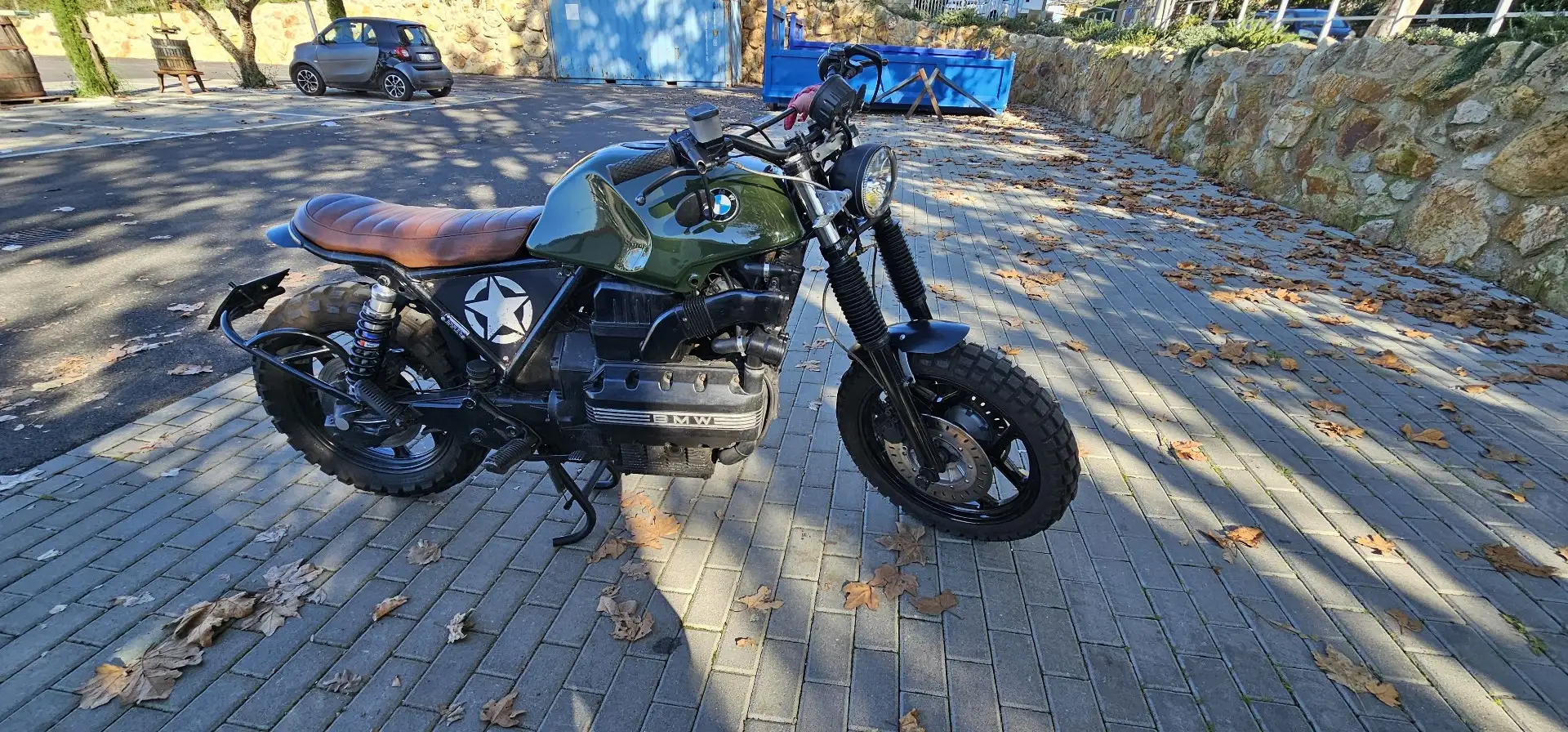 BMW R 100 RS Cafè Racer Verde - 2
