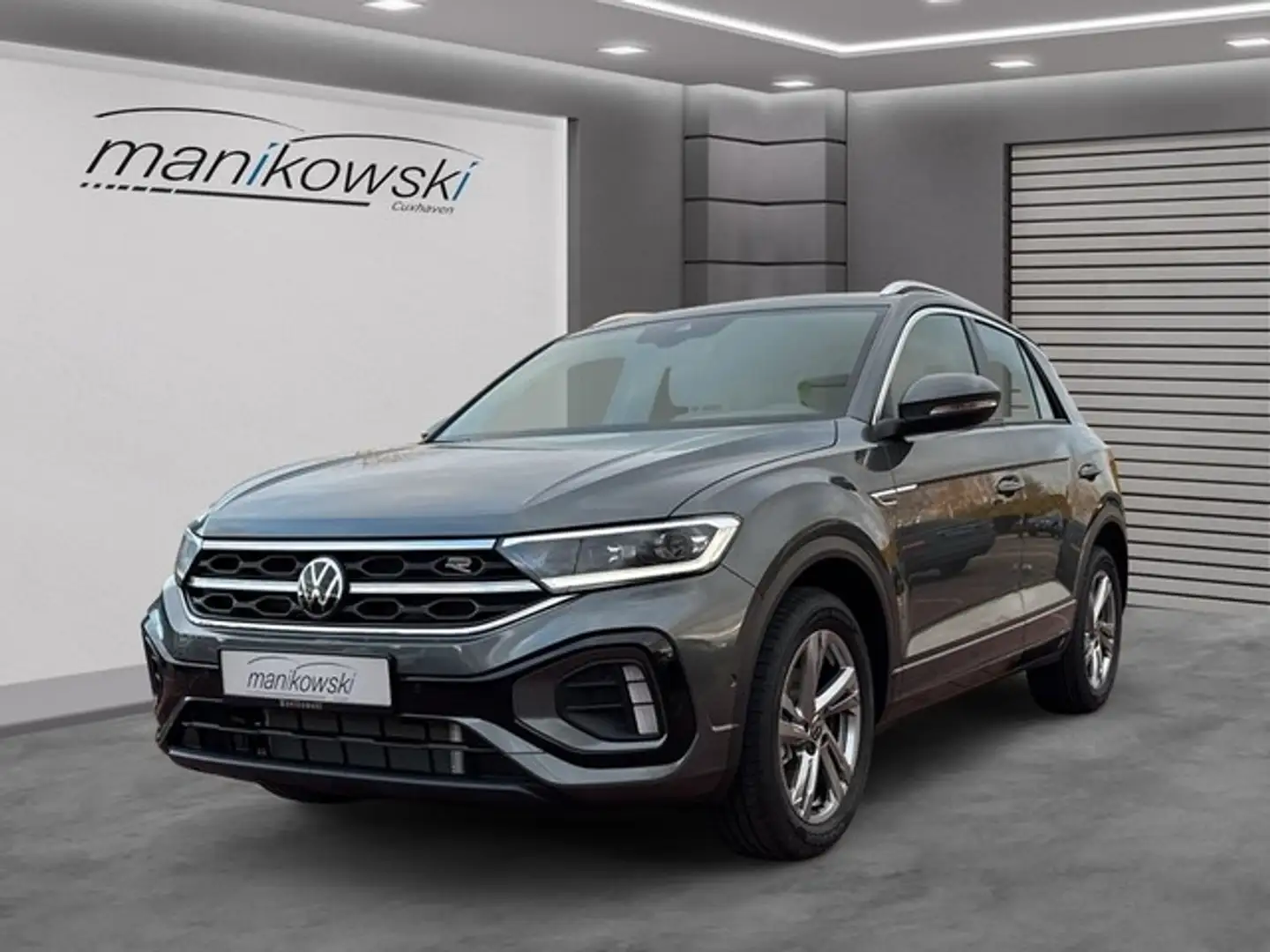 Volkswagen T-Roc 1.5TSI DSG *R-Line*DigitalC+BT+ACC+Stzhzg+LWS+ Grau - 1
