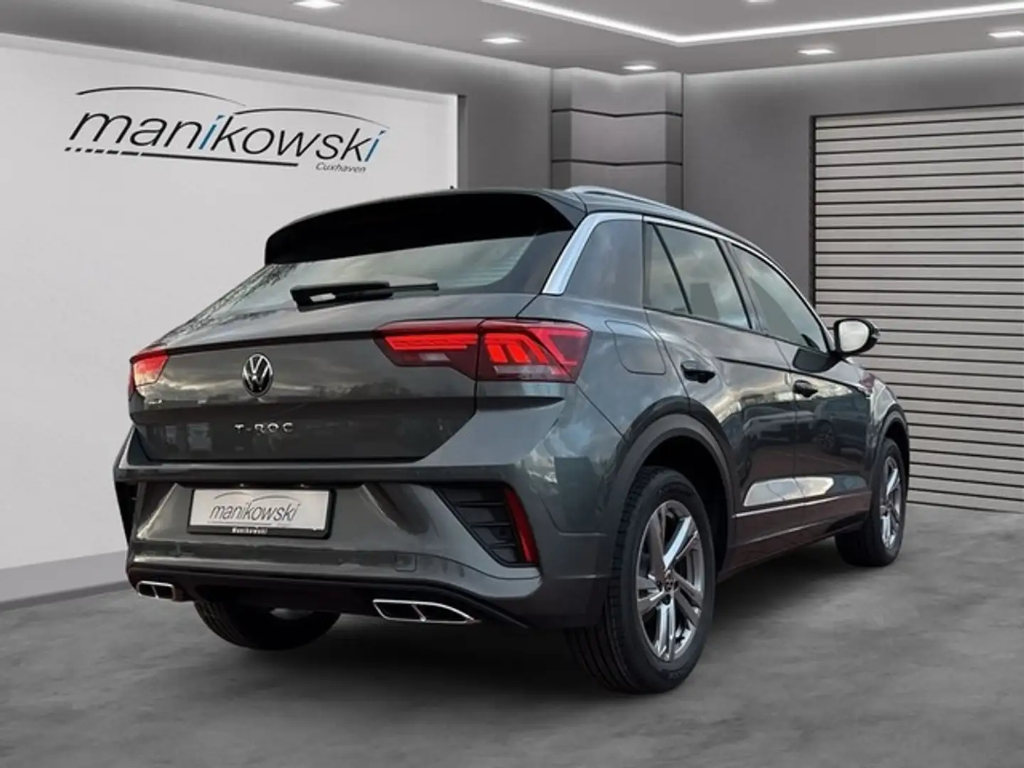 Volkswagen T-Roc 1.5TSI DSG *R-Line*DigitalC+BT+ACC+Stzhzg+LWS+ Grau - 2