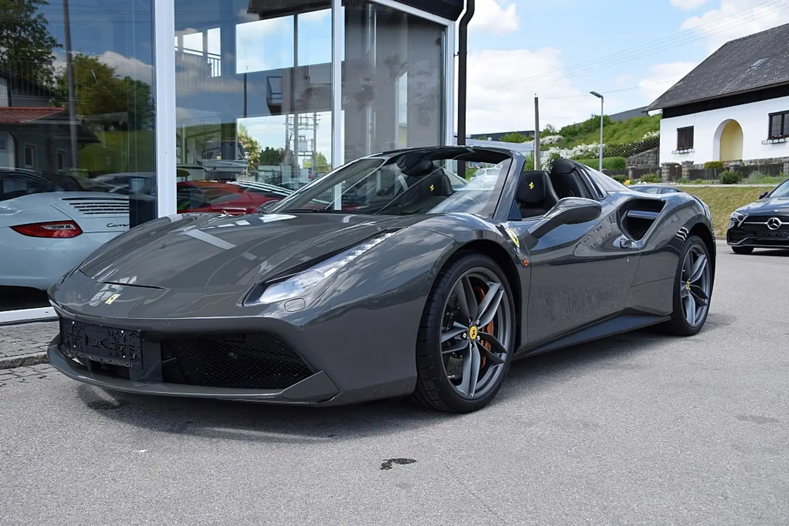 Ferrari 488 Spider *LED Lenkrad*Lifitngsystem* Gris - 2