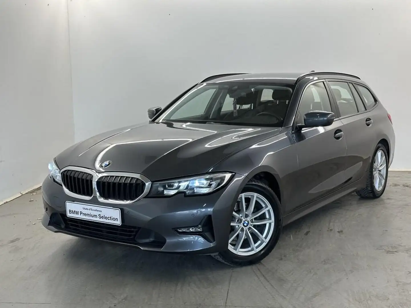 BMW 316 316d Touring mhev 48V Business Advantage auto Gris - 1