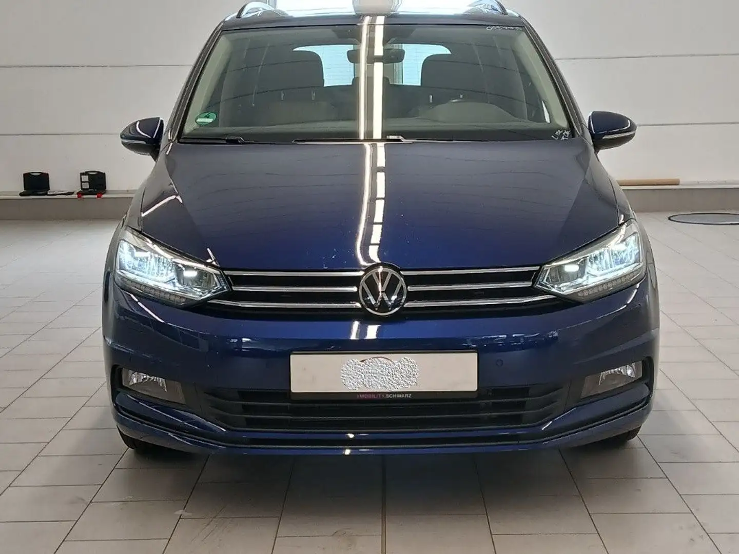 Volkswagen Touran Comfortline 7Sitz*AHK*Kamera*Pano*EasyOpe Bleu - 2