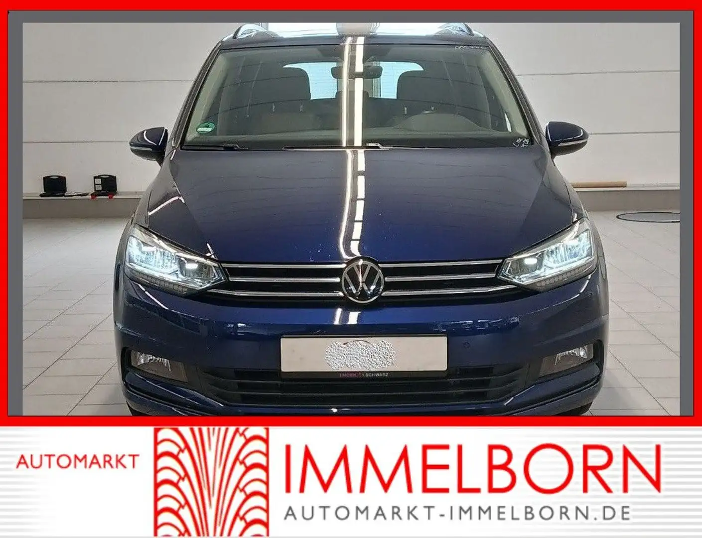 Volkswagen Touran Comfortline 7Sitz*AHK*Kamera*Pano*EasyOpe Bleu - 1