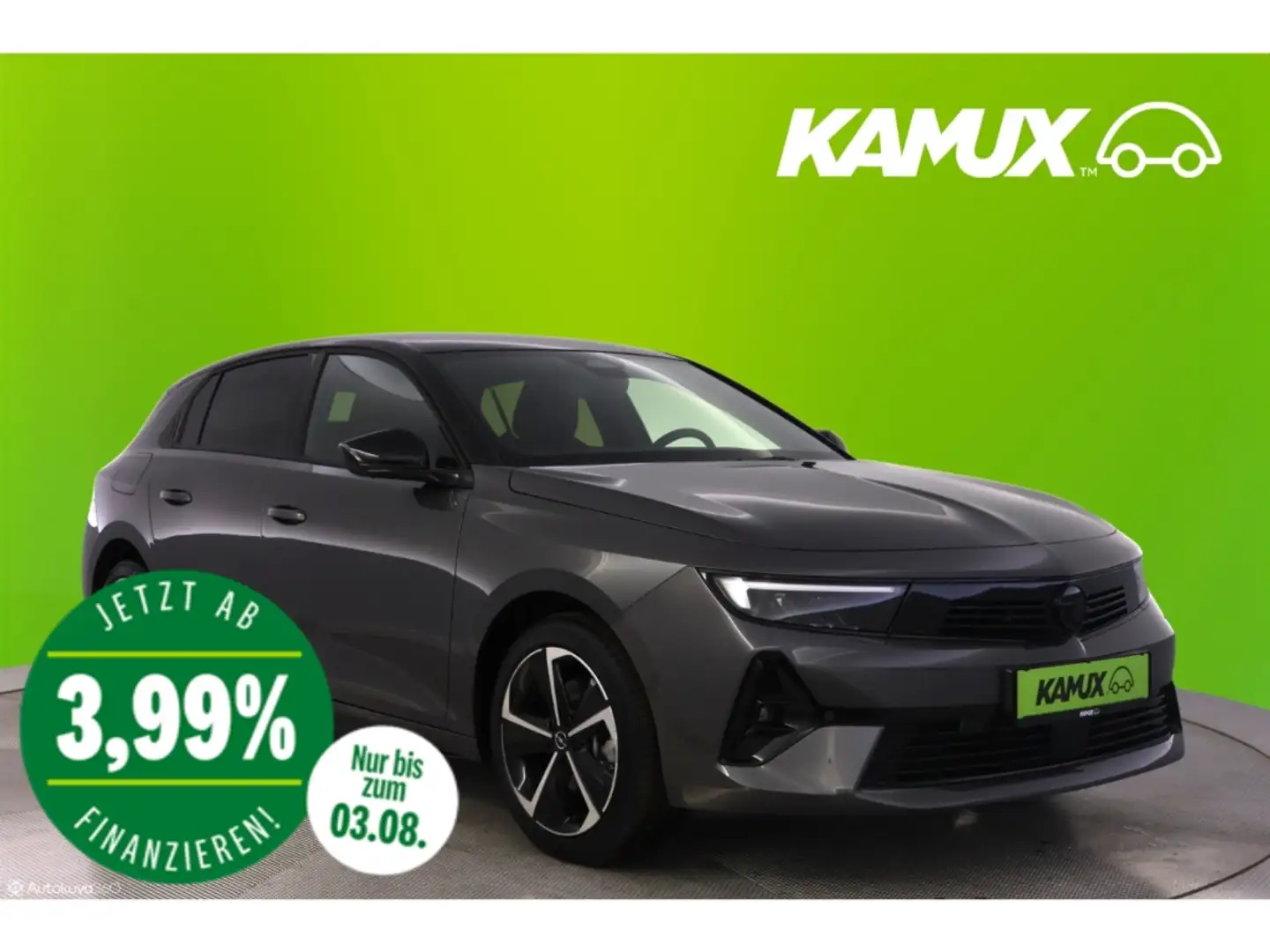 Opel Astra 1.2 T Aut.GS Line+LED+VIRTUAL+KAMERA Grigio - 1
