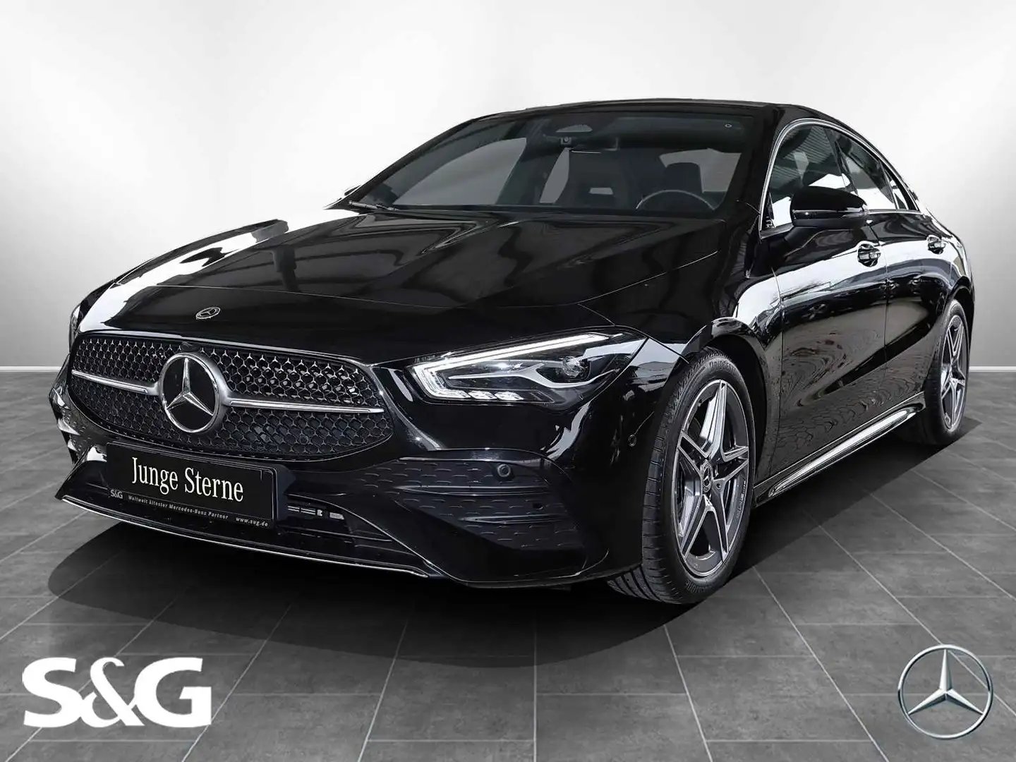 Mercedes-Benz CLA 180 Coupé AMG CARPLAY+LED+KAMERA+18 ZOLL Zwart - 1