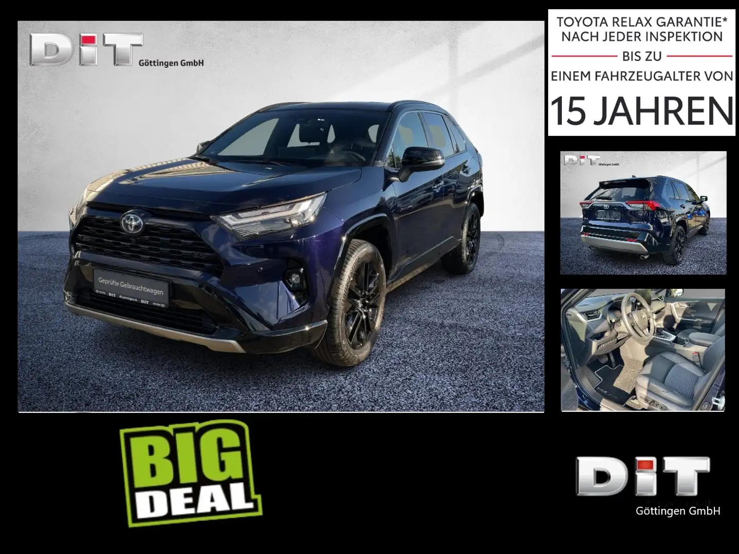 Toyota RAV 4 RAV4 2.5 Hybrid Style Selection DynLi LM LED Blau - 2