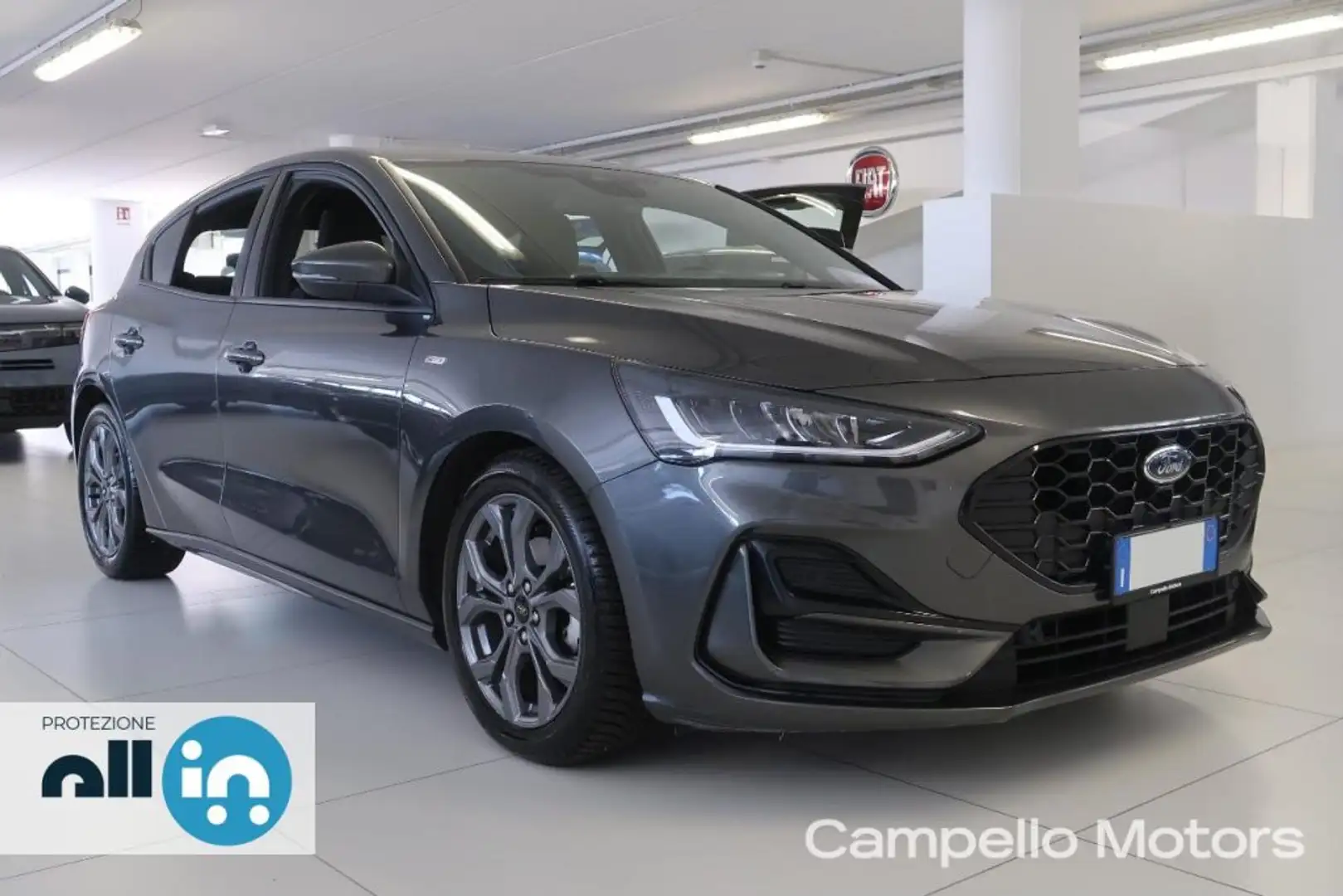 Ford Focus Focus 1.5 ecoblue 115cv ST-Line auto Grigio - 1