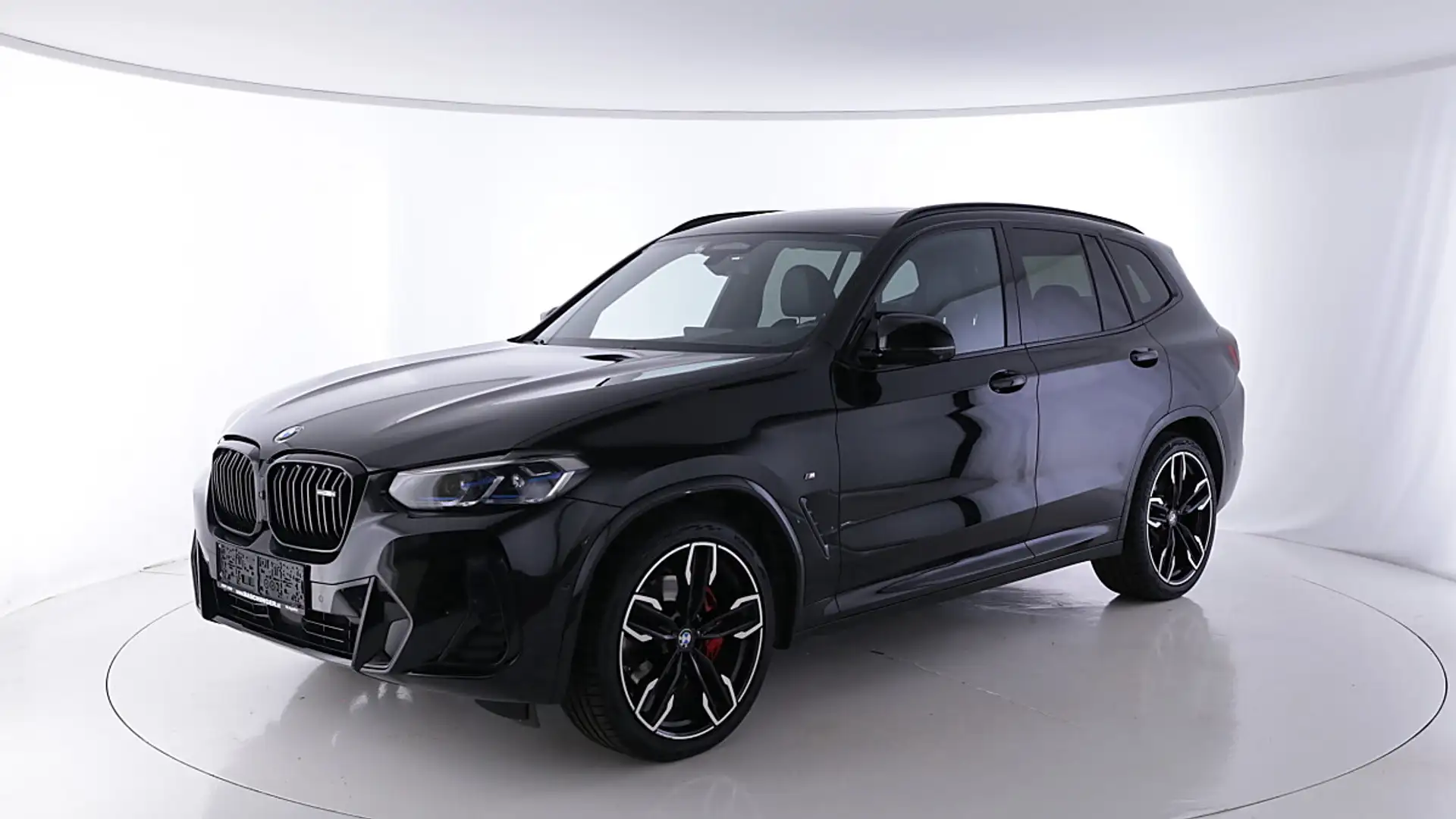 BMW X3 M 40d 48V Schwarz - 1