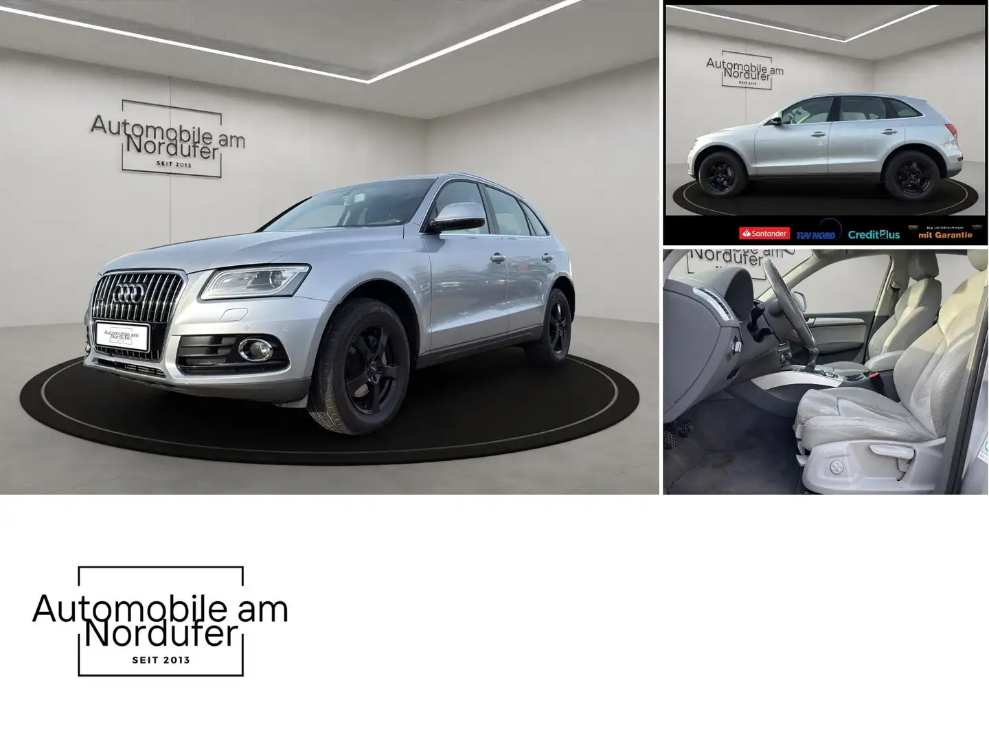 Audi Q5 2.0 TFSI quattro-2Hand-Leder-Navi-Xenon-AHK Grau - 2