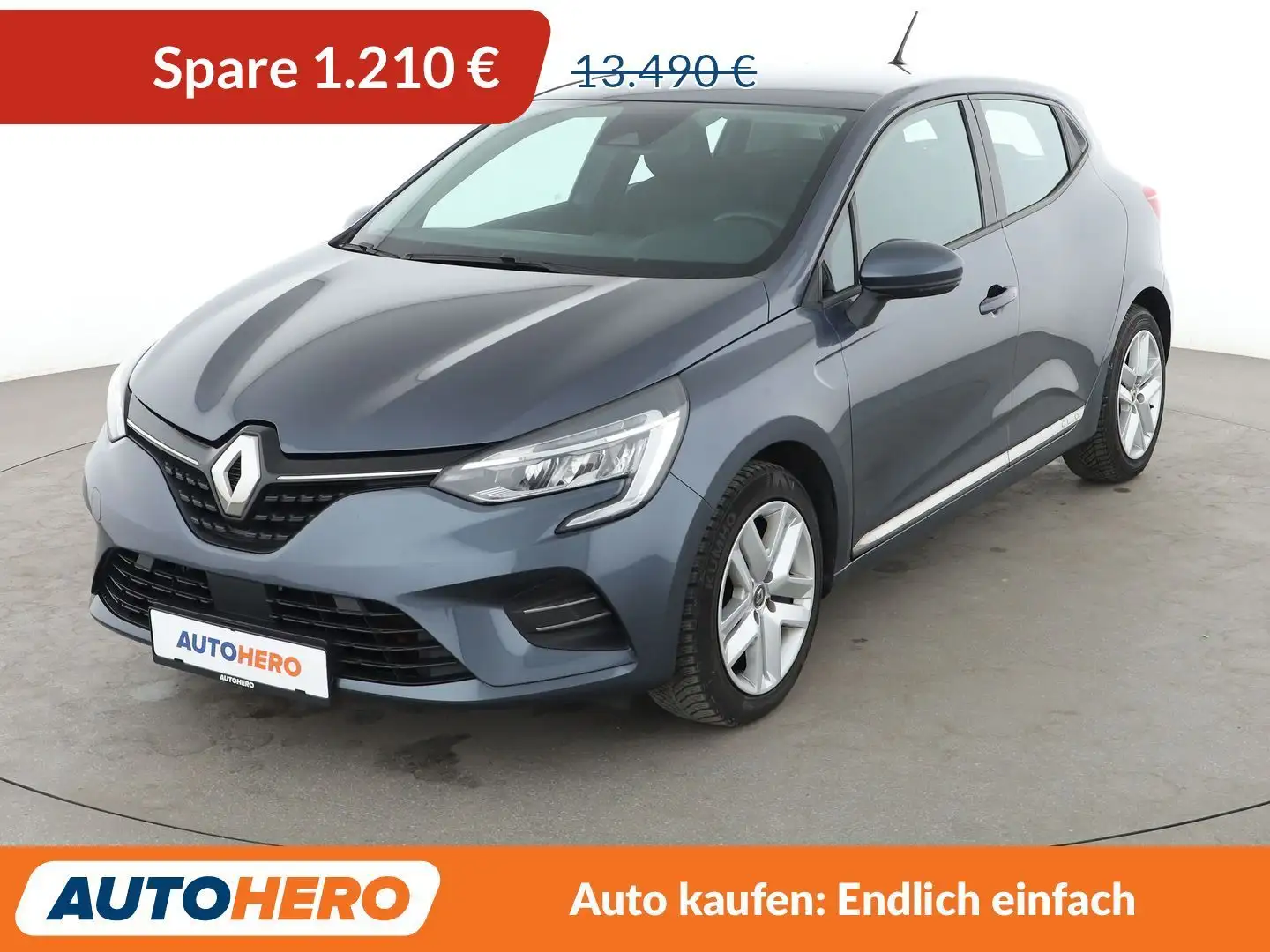 Renault Clio 1.0 TCe Experience*LED*SPUR*PDC*KLIMA*TEMPO* Gri - 1