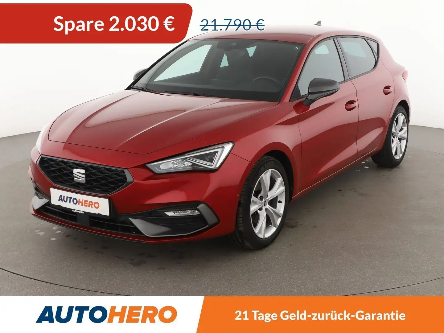 SEAT Leon 1.5 TSI ACT FR *NAVI*PDC*SHZ*ACC*ALU*KLIMA* Rot - 1