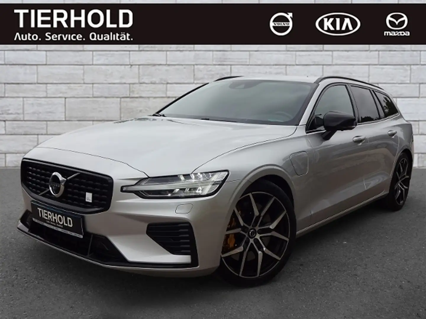 Volvo V60 T8 Polestar Plug-In ACC 360° BLIS 19" Plateado - 2