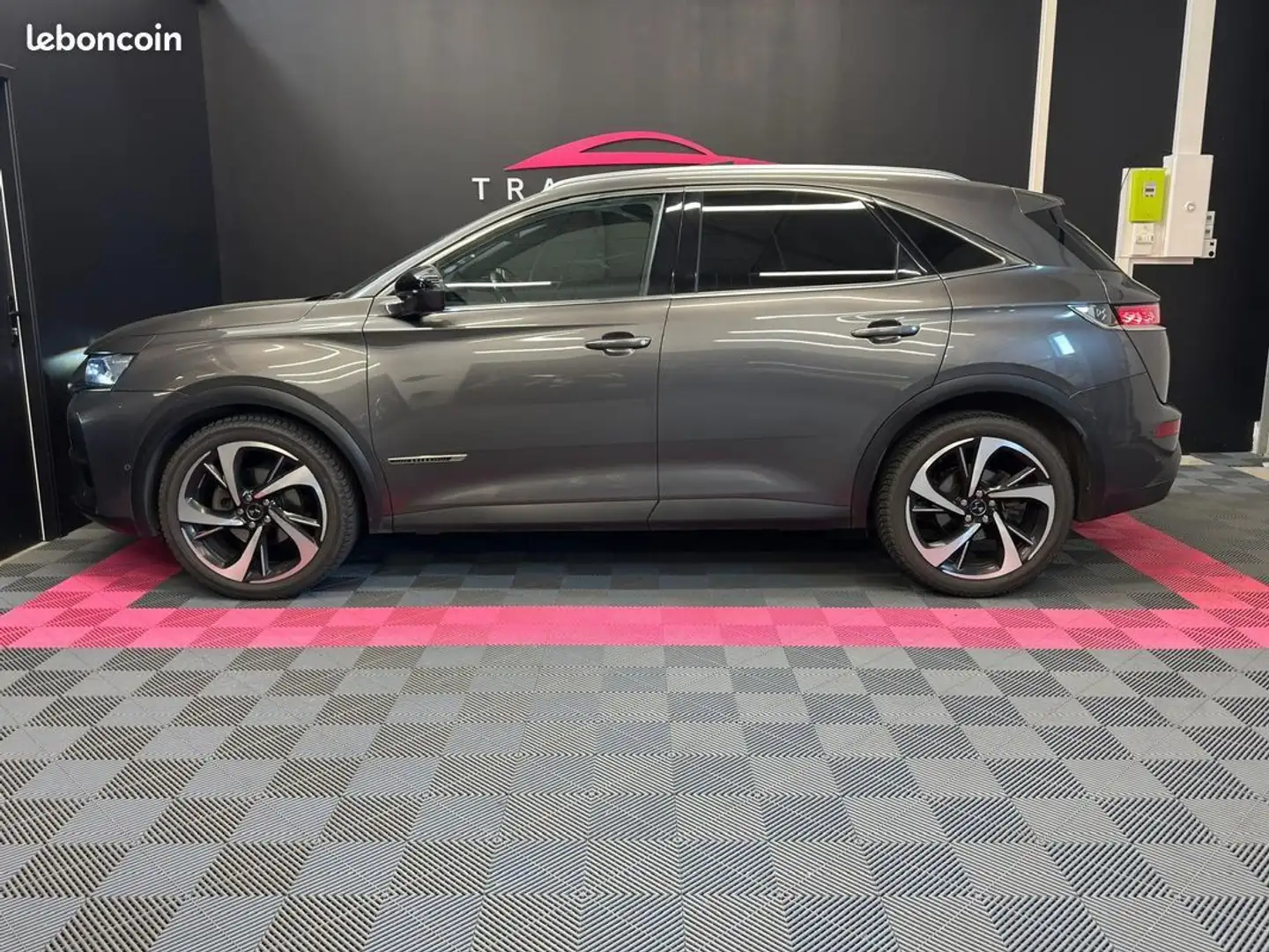 DS Automobiles DS 7 Crossback DS7 1.6 225ch EAT8 Grand Chic RIVOLI SECONDE MAIN  Gris - 2