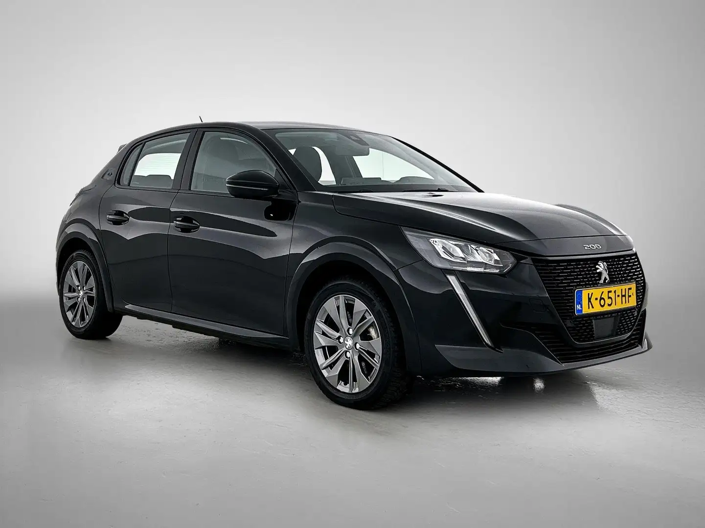 Peugeot e-208 EV Active Pack 50 kWh 136pk | Accu SOH 95% | 1e Ei Zwart - 2