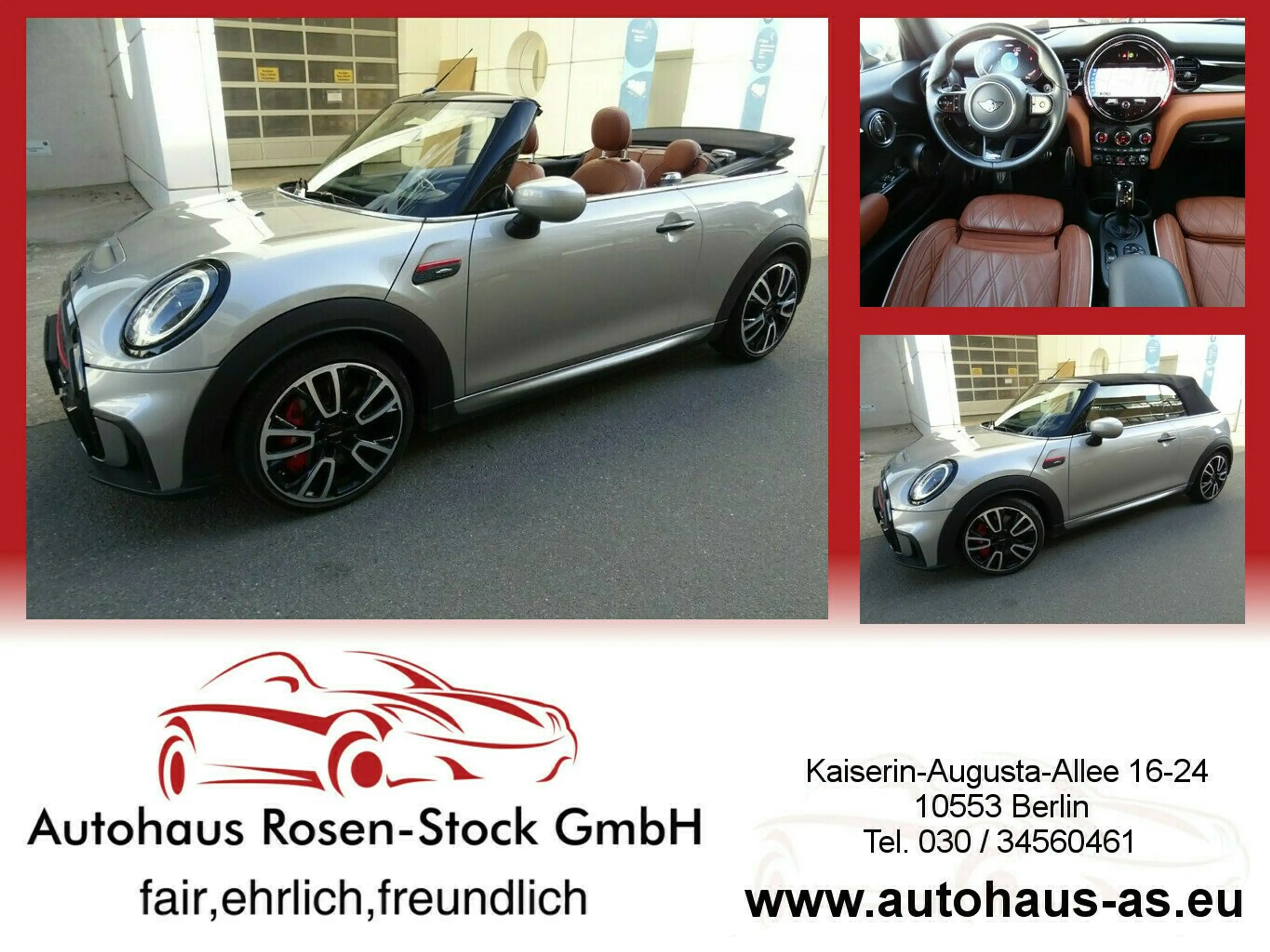 MINI John Cooper Works Cabrio Autom,ACC,Leder,Kamera