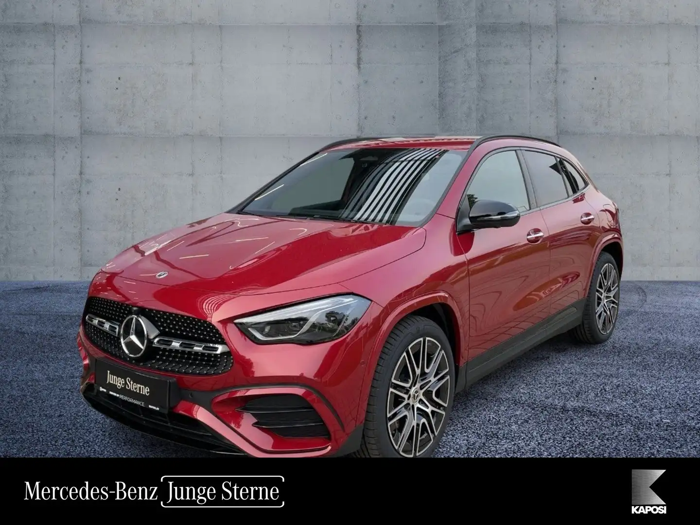 Mercedes-Benz GLA 200 d 4MATIC Österreich-Edition Sportp. Night Rot - 1