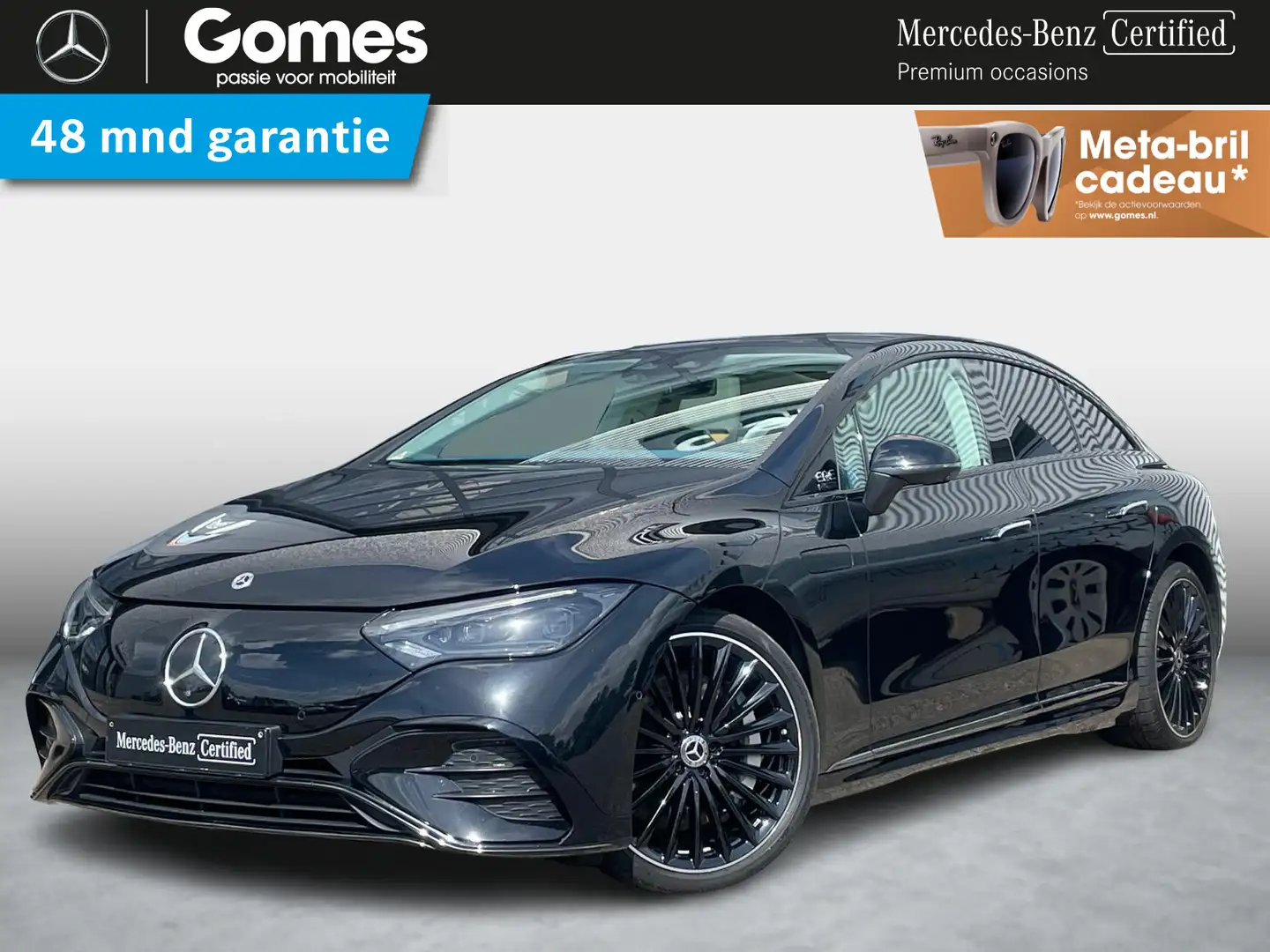 Mercedes-Benz EQE 500 4Matic AMG Line 91 kWh Noir - 1