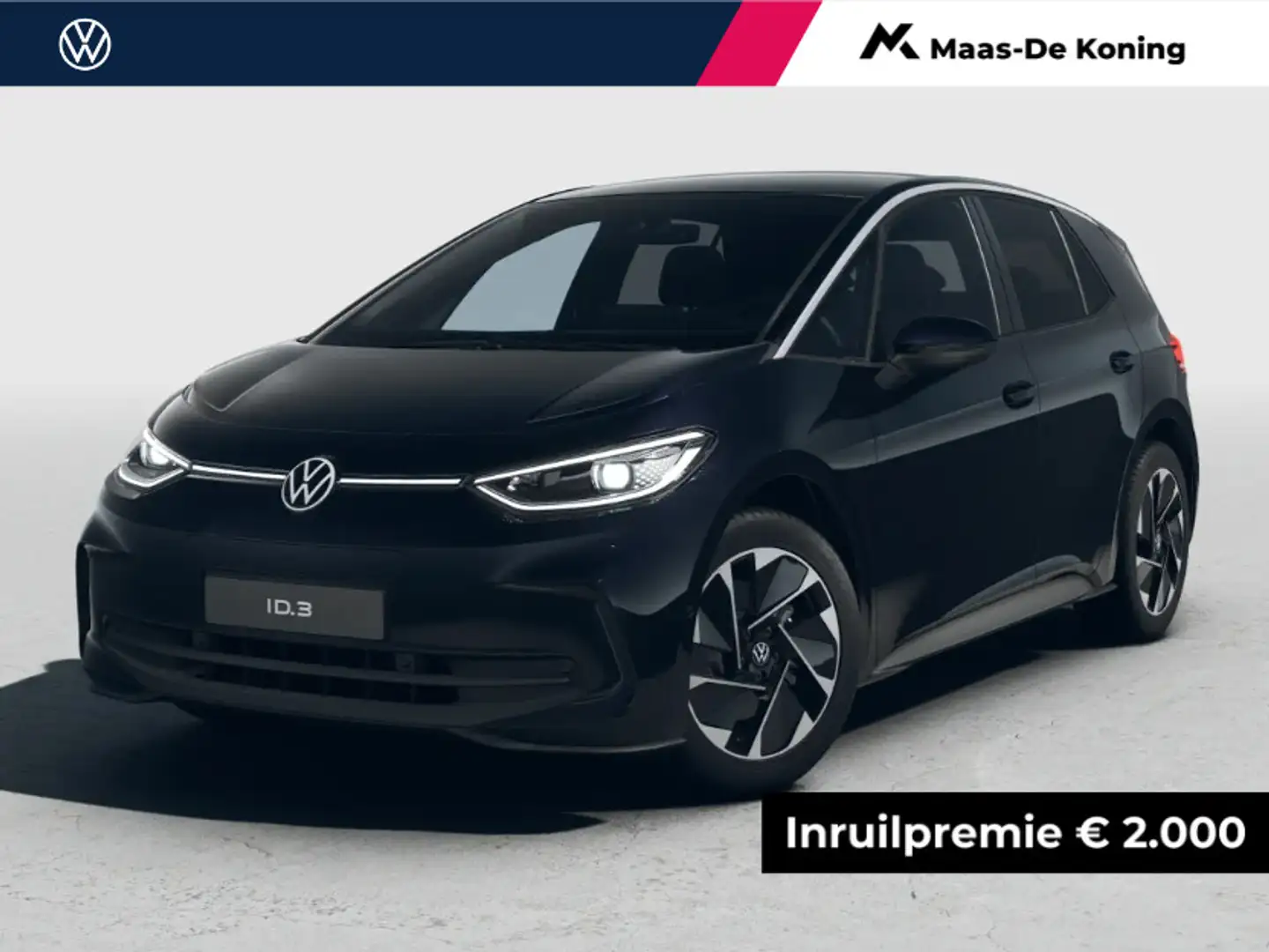 Volkswagen ID.3 Pro Business 58 kWh accu. 204 pk · Achteruitrijcam Zwart - 1