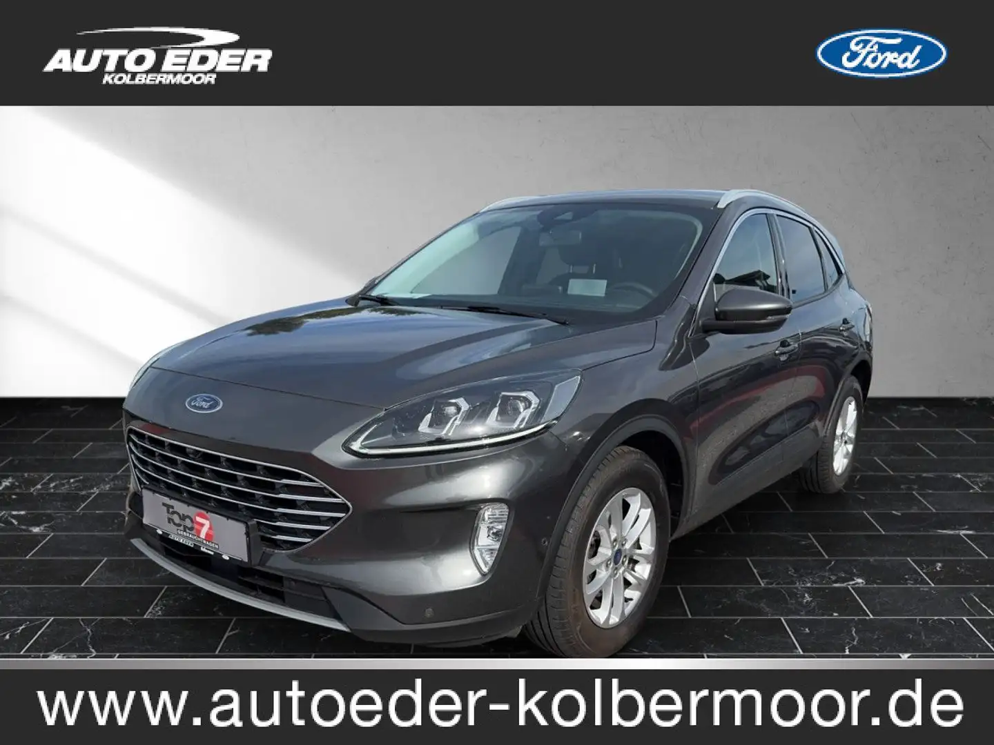 Ford Kuga Titanium Bluetooth Head Up Display Navi LED Grijs - 1