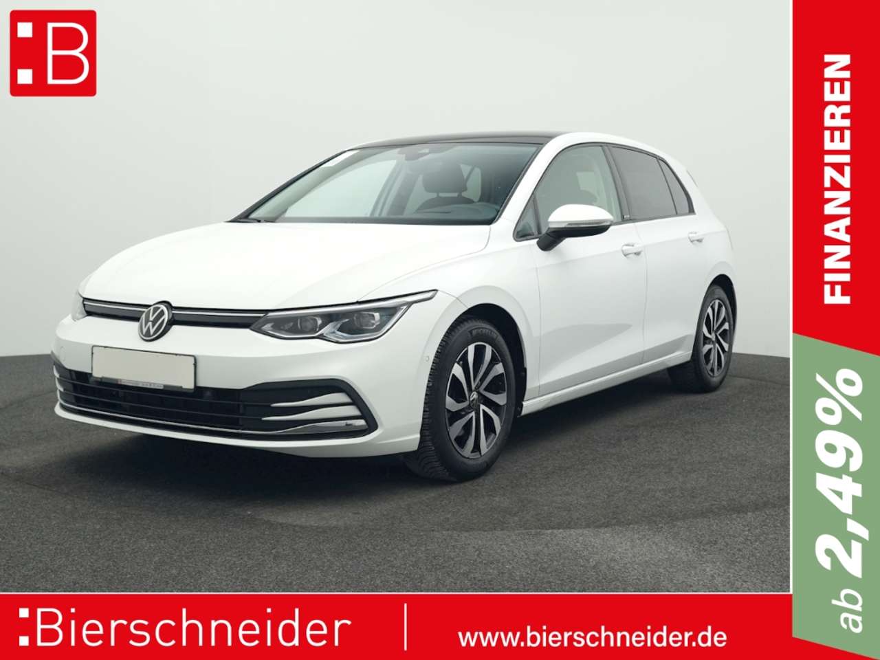 Volkswagen Golf 2022 — 8 2.0 TDI DSG Active 5-J-GAR NAVI AHK PANO