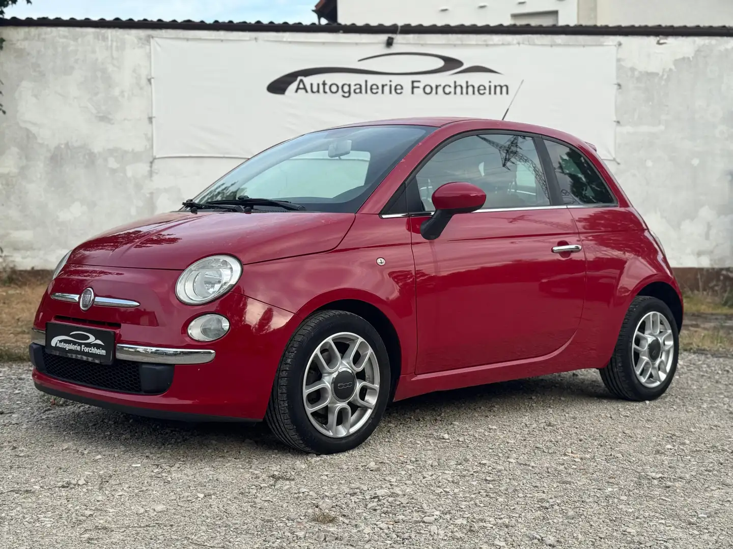 Fiat 500 Sport*1. Hand*Teilleder*Klima*Euro5*TÜV Rouge - 1