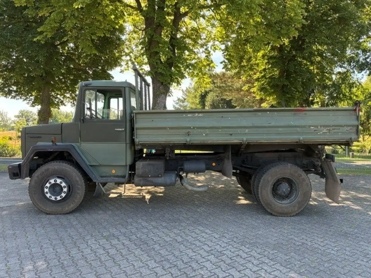 Magirus Deutz Sonstige M 160 D 15 Eckhauber Top Zustand Kipper, foto 9