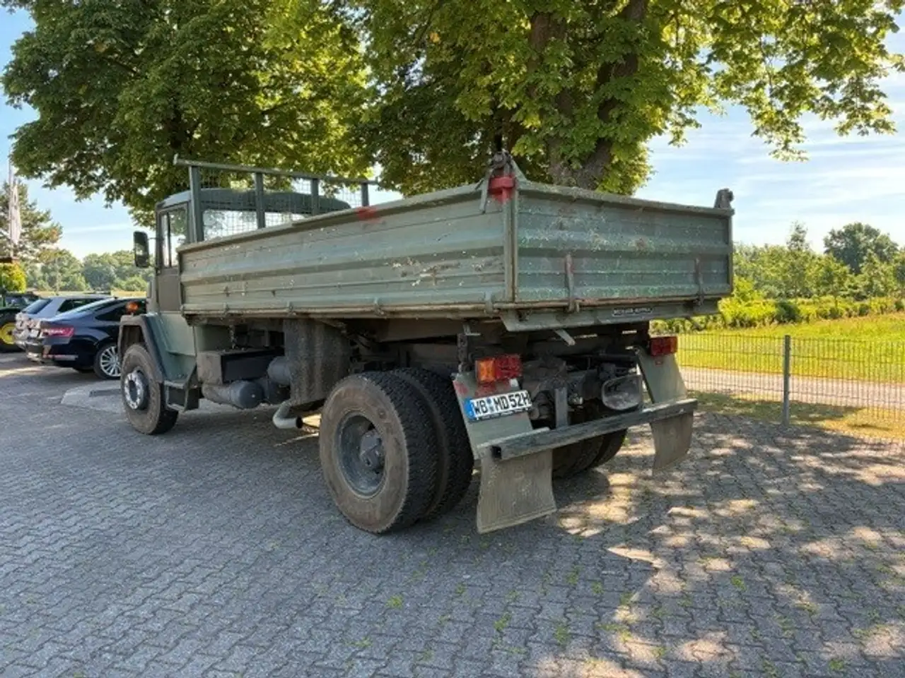 Magirus Deutz Sonstige M 160 D 15 Eckhauber Top Zustand Kipper, foto 7