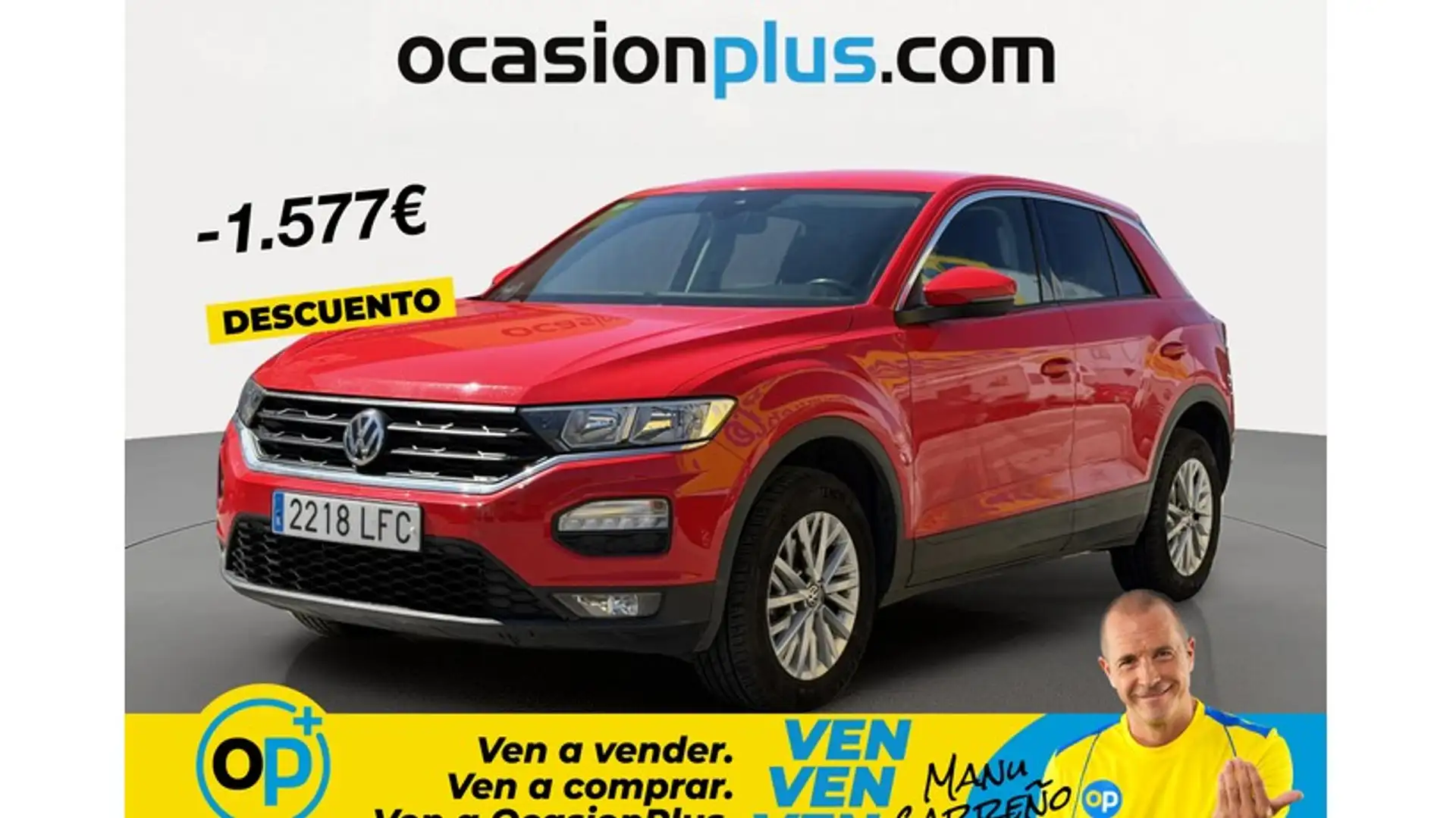 Volkswagen T-Roc 1.6TDI Edition Rojo - 1