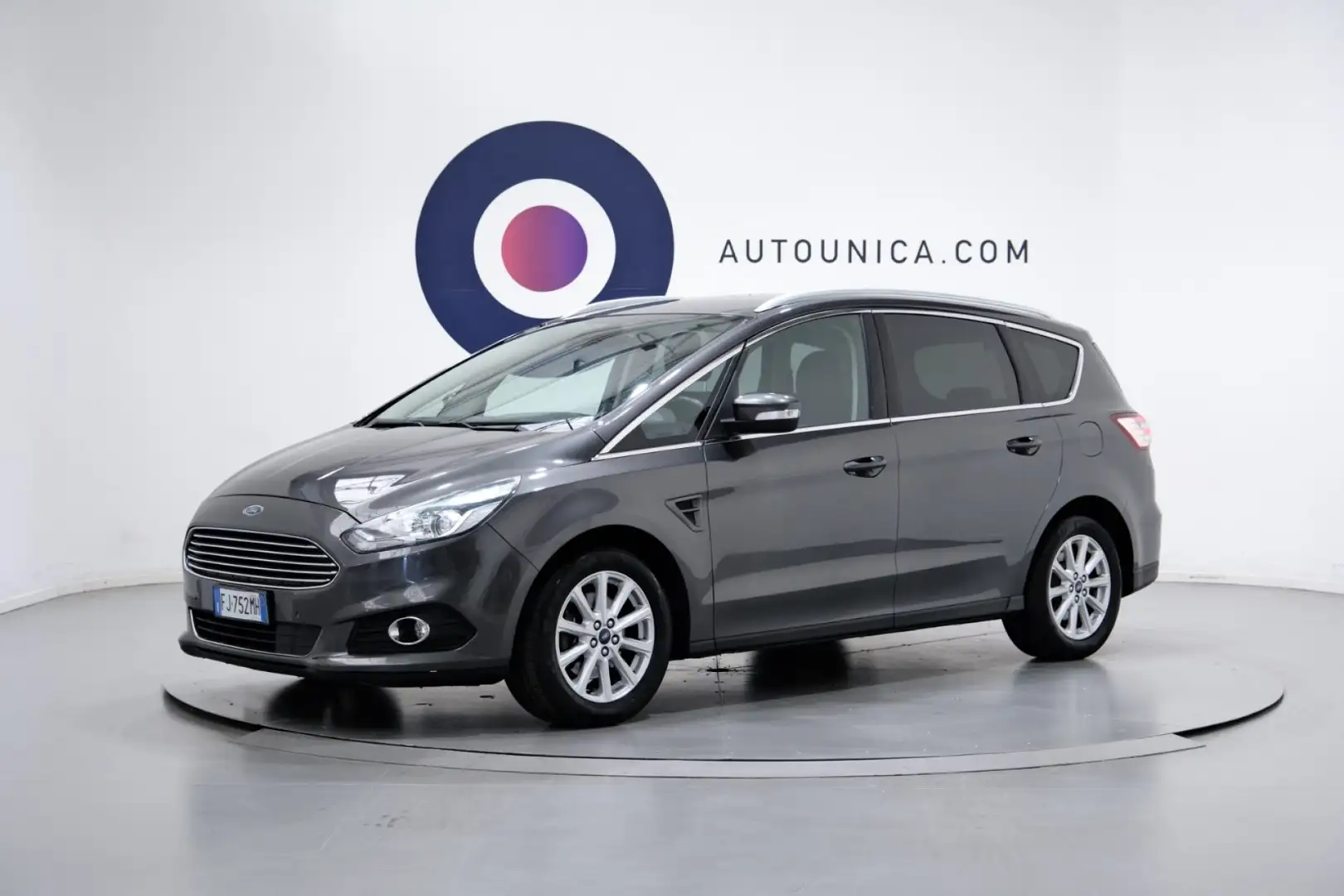 Ford S-Max 2.0 TDCi 150CV S&S POWERSHIFT 7 POSTI TITANIUM Grigio - 1