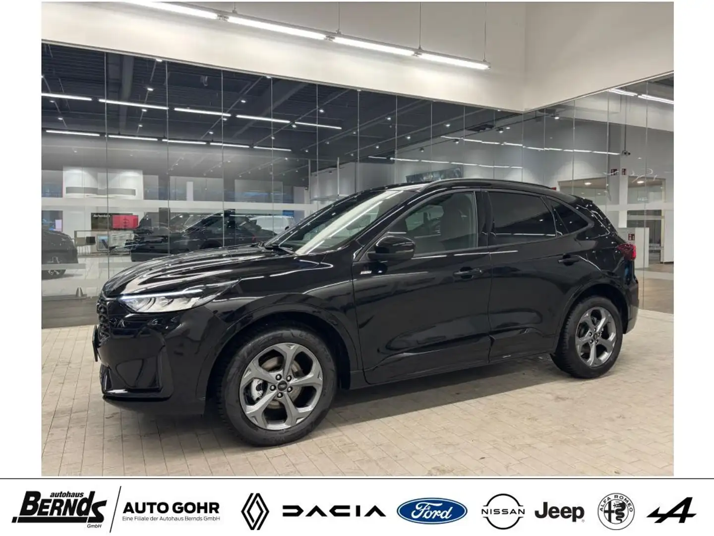 Ford Kuga 1.5 EcoBoost ST-LINE AUTOMATIK WINTER-Pkt. AHK Чорний - 1