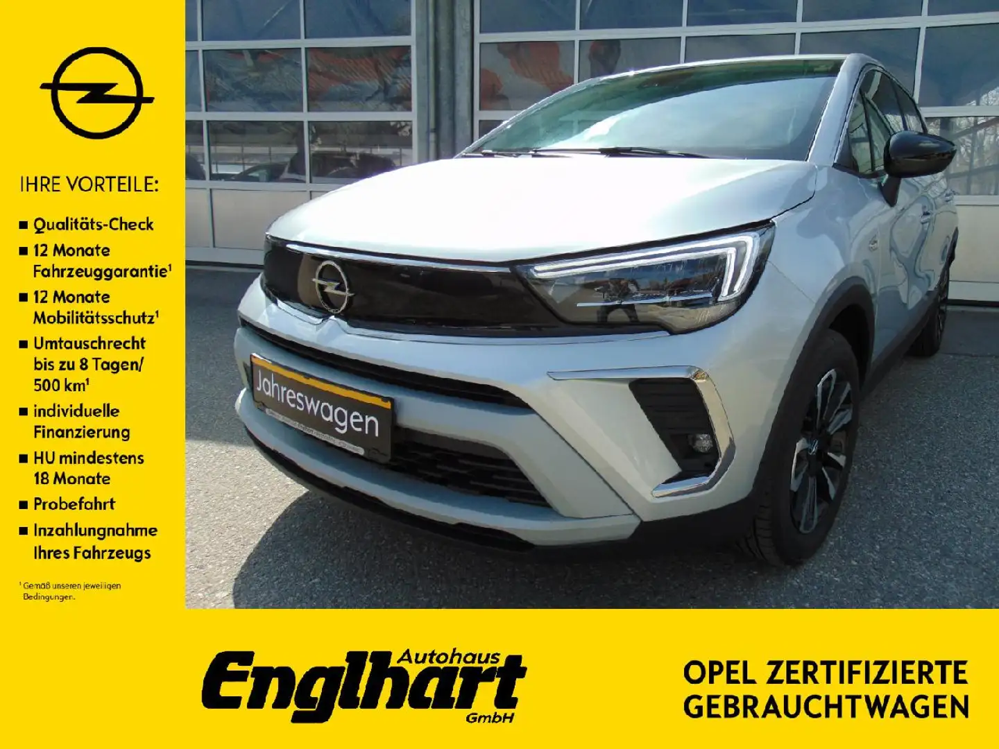 Opel Crossland X Crossland 1.2 Turbo Elegance Argintiu - 1