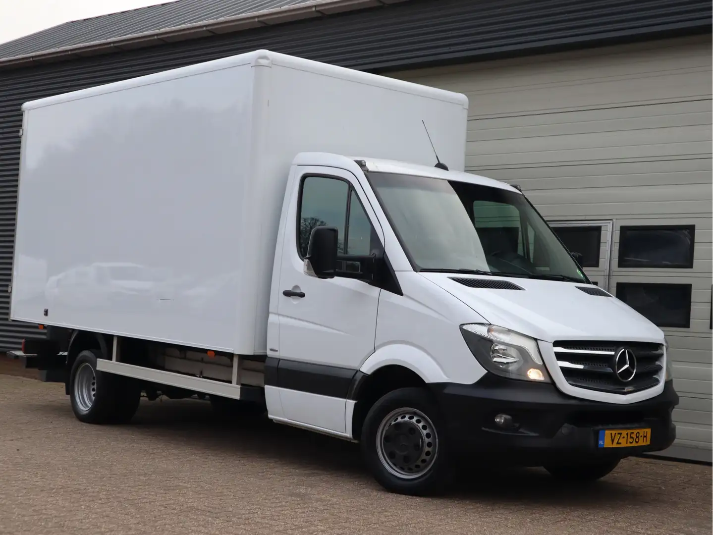 Mercedes-Benz Sprinter 516 CDI Automaat Euro 6 - N1 Bakwagen - Deuren Weiß - 2