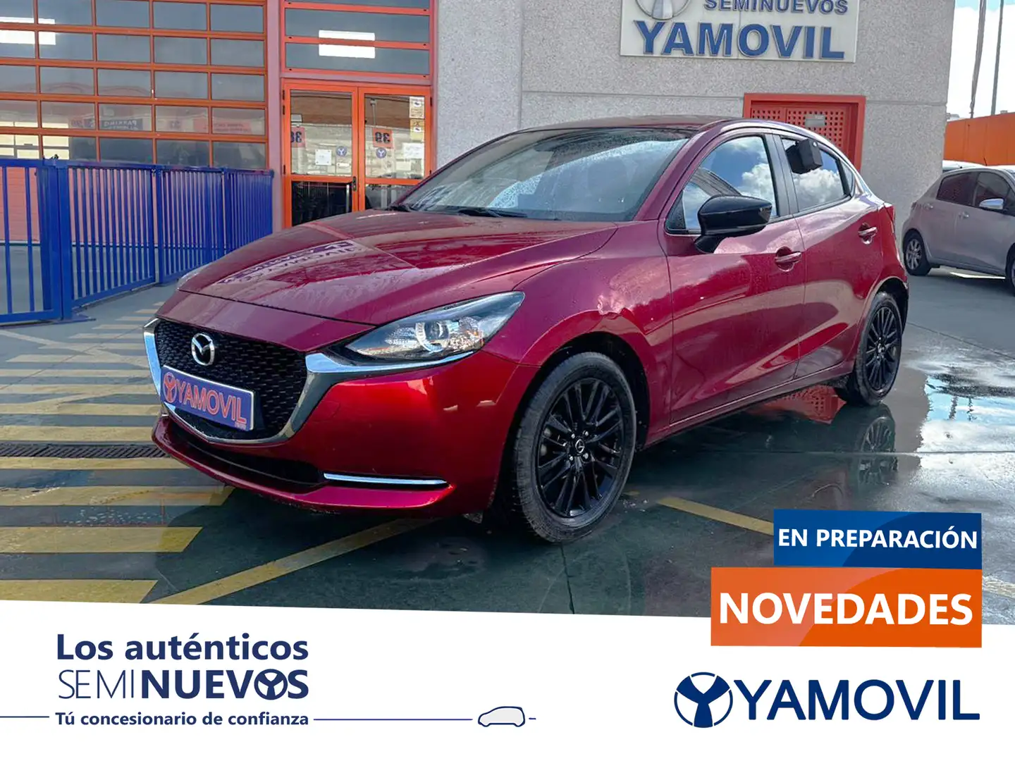 Mazda 2 1.5 e-Skyactiv-g Homura pantalla 7´´ 66kW Rojo - 1
