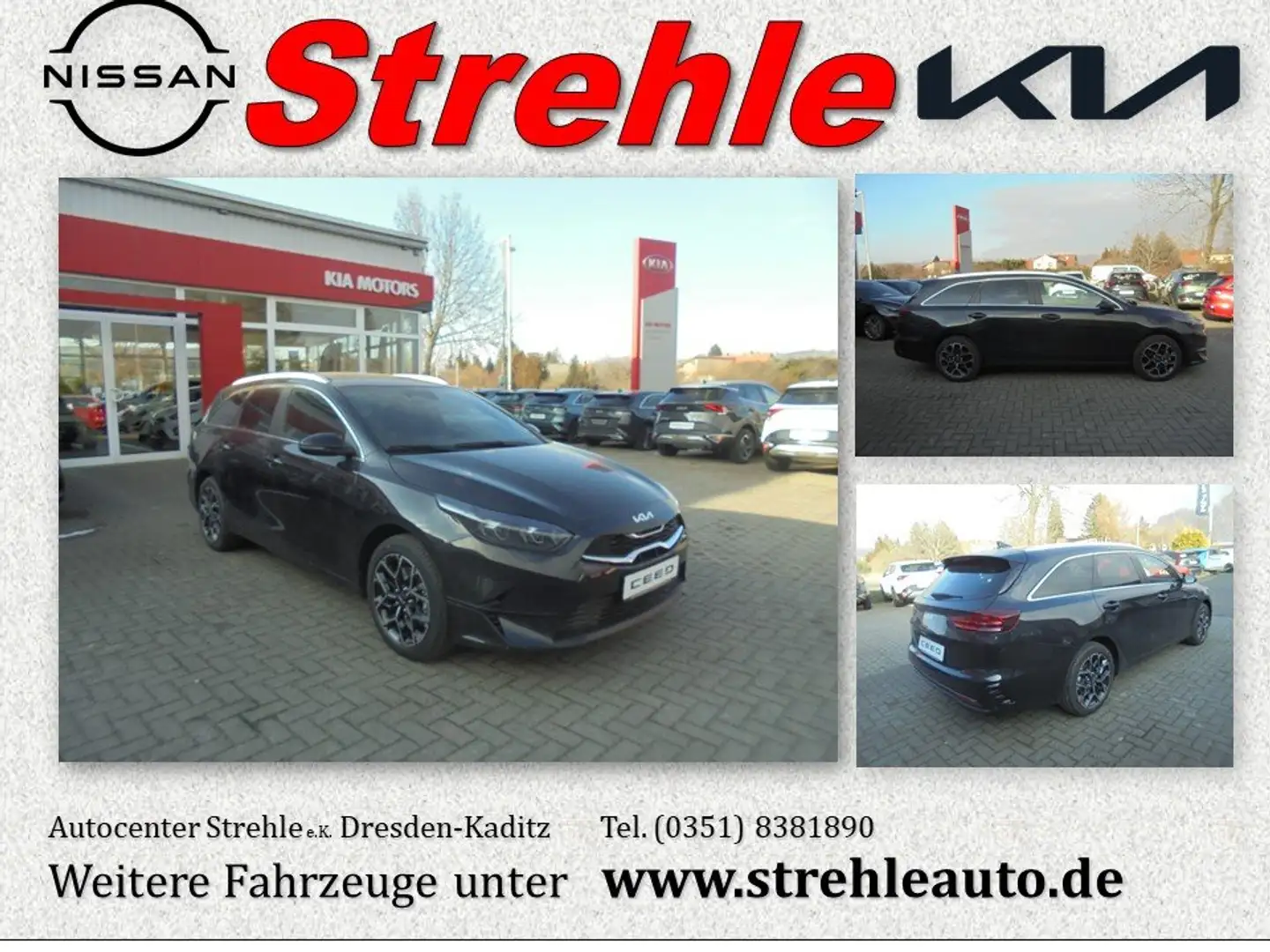 Kia Ceed SW / cee'd SW SW 1.5 T-GDI Nightline Edition 6MT Zwart - 1