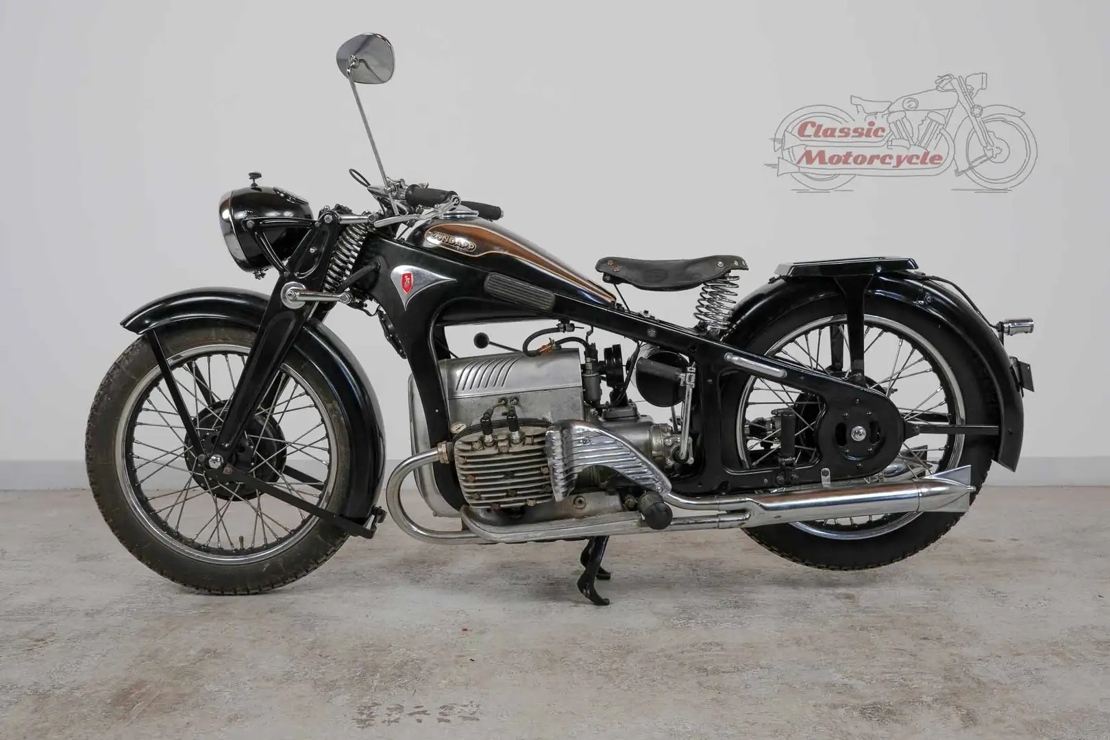 Zündapp K 800 1934 800cc 4 cyl sv Schwarz - 2