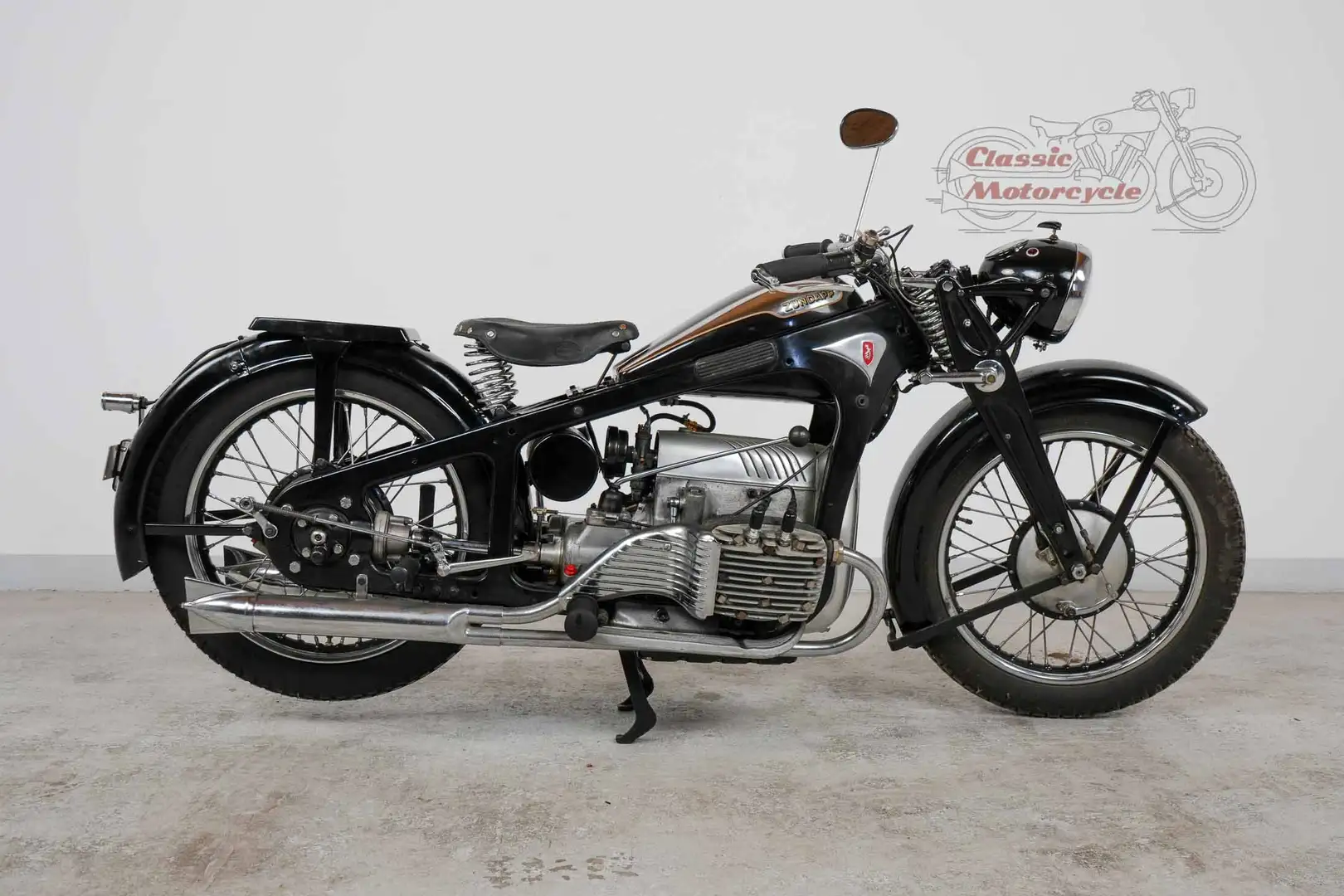 Zündapp K 800 1934 800cc 4 cyl sv Schwarz - 1