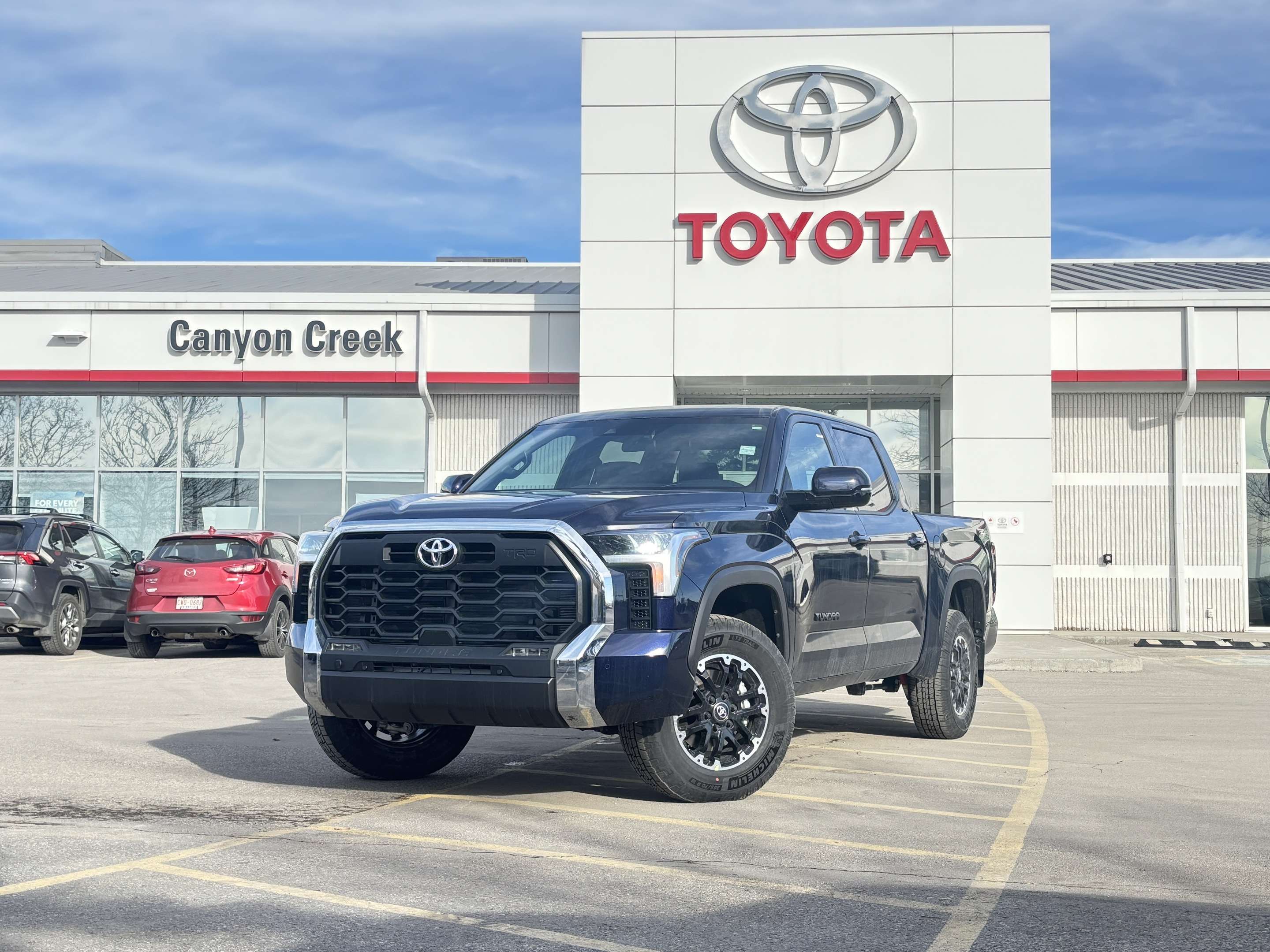 Blue 2026 Toyota Tundra Pickup Truck Automatic