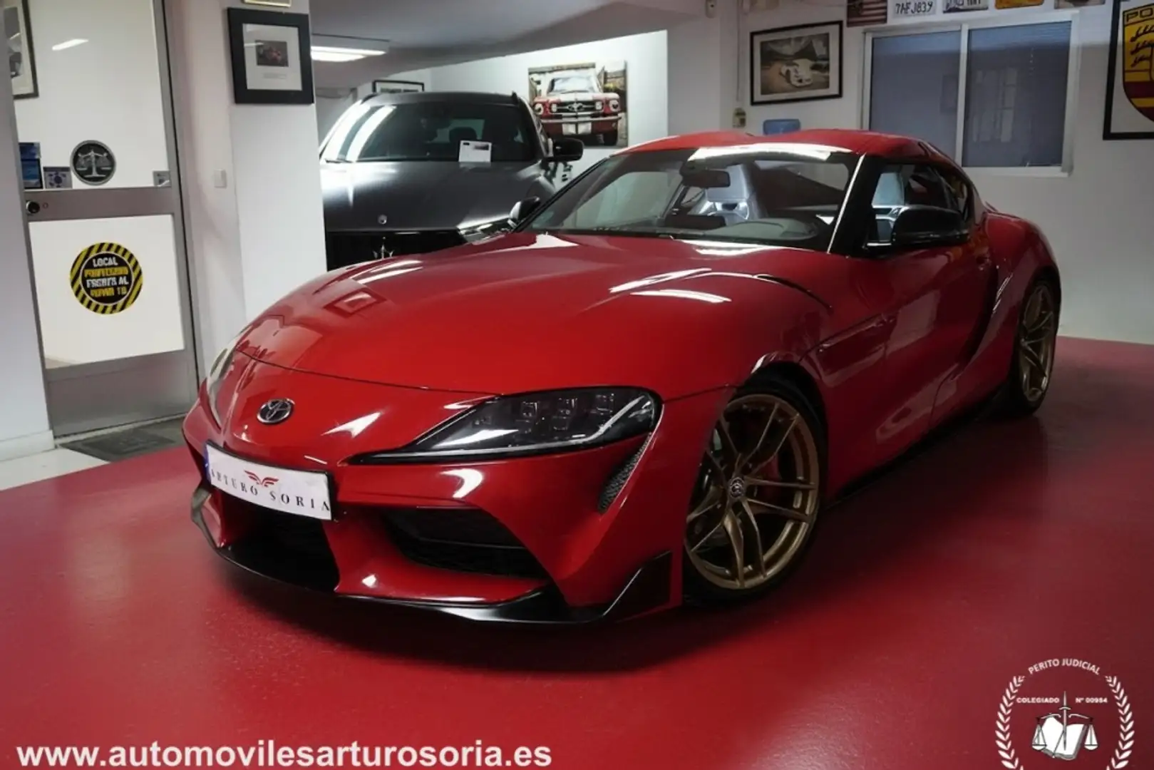 Toyota Supra GR 3.0 Luxury Rojo - 1