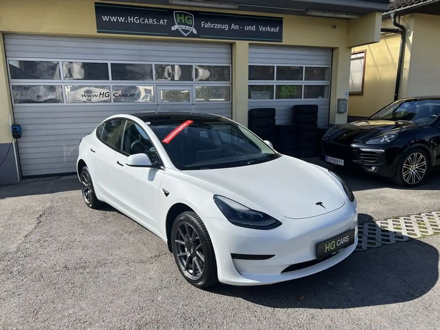 Tesla Model 3 Basis RWD*Panorama*Keyless*ACC*Kamera*Soundsystem* Blanc - 1