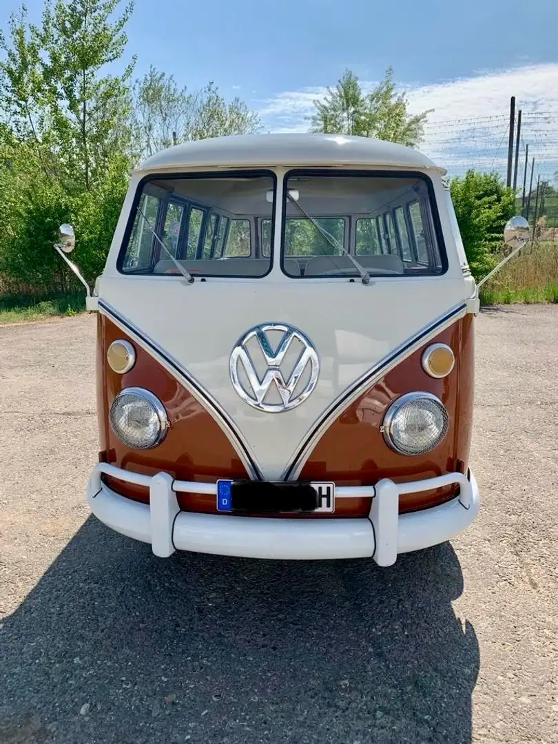 Volkswagen T1 VW Bulli Typ 2 ( Fensterbus) Kırmızı - 1