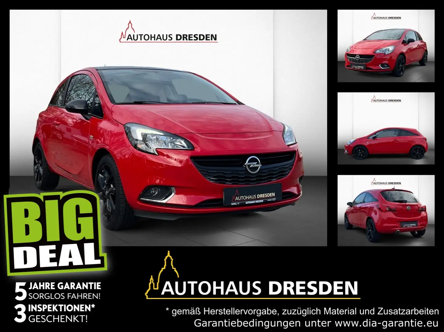 Opel Corsa E 1.4 Turbo ecoFlex Fahrradträger Rouge - 1