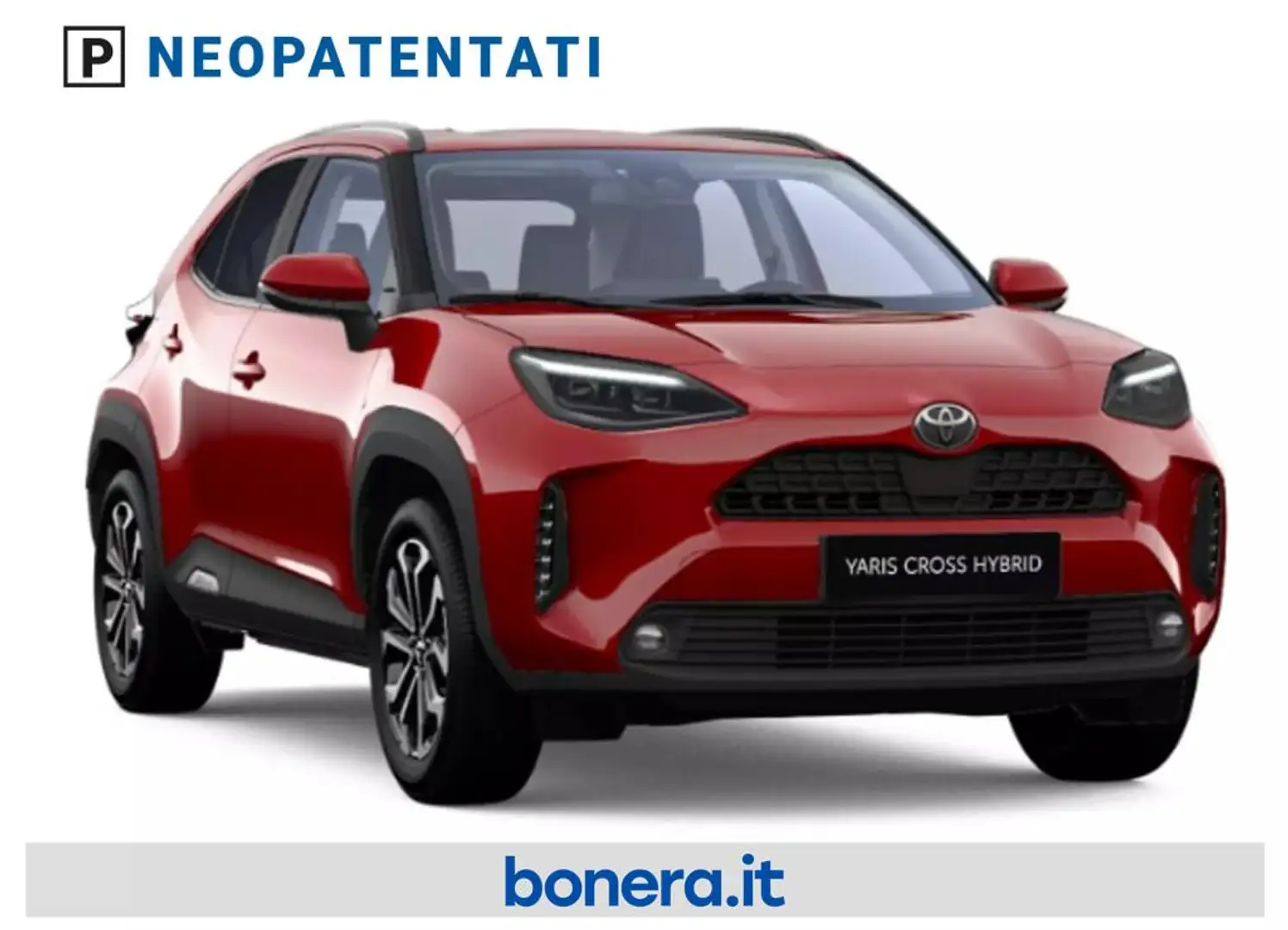 Toyota Yaris Cross 1.5h Trend fwd 130cv e-cvt Rosso - 2