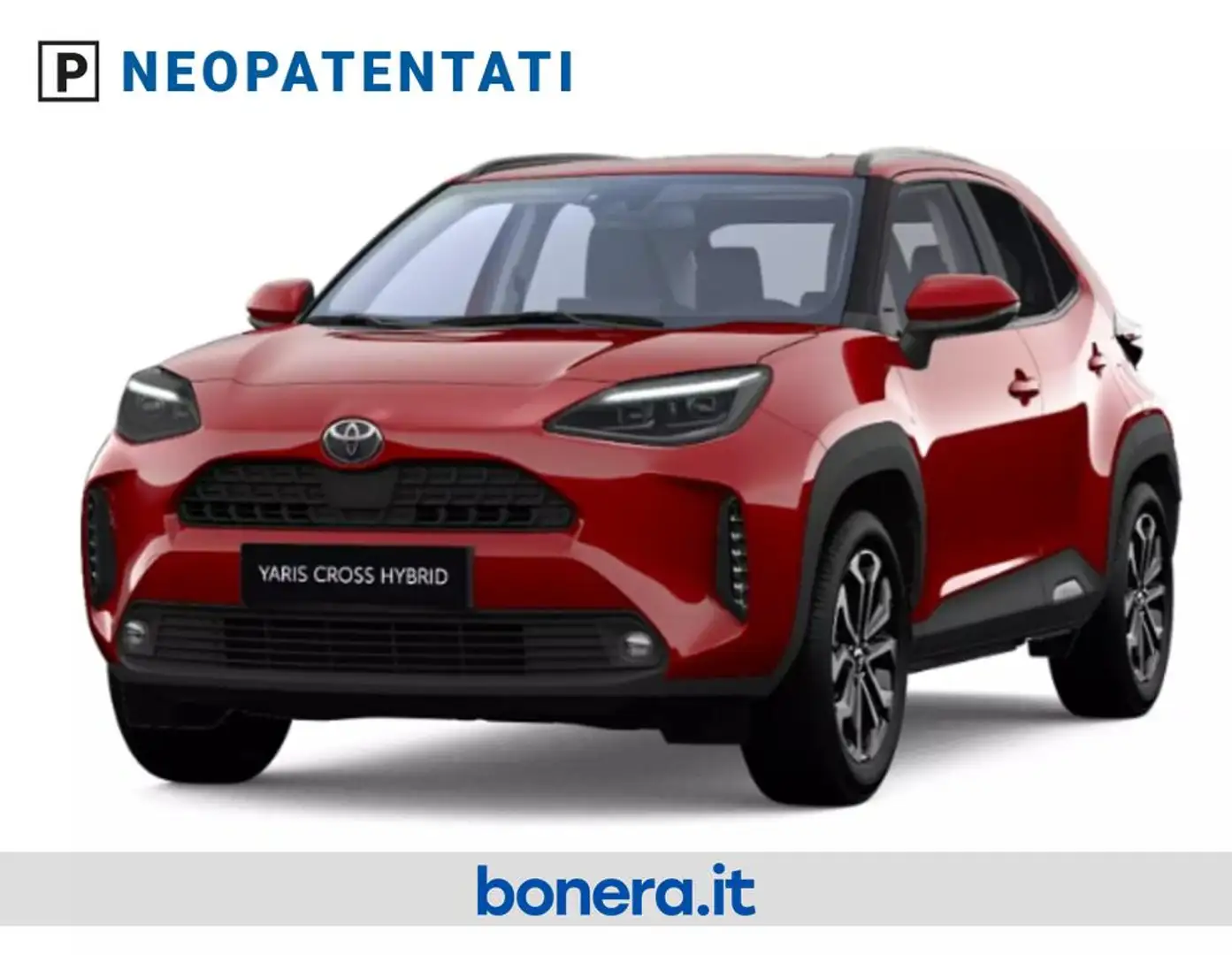 Toyota Yaris Cross 1.5h Trend fwd 130cv e-cvt Rosso - 1